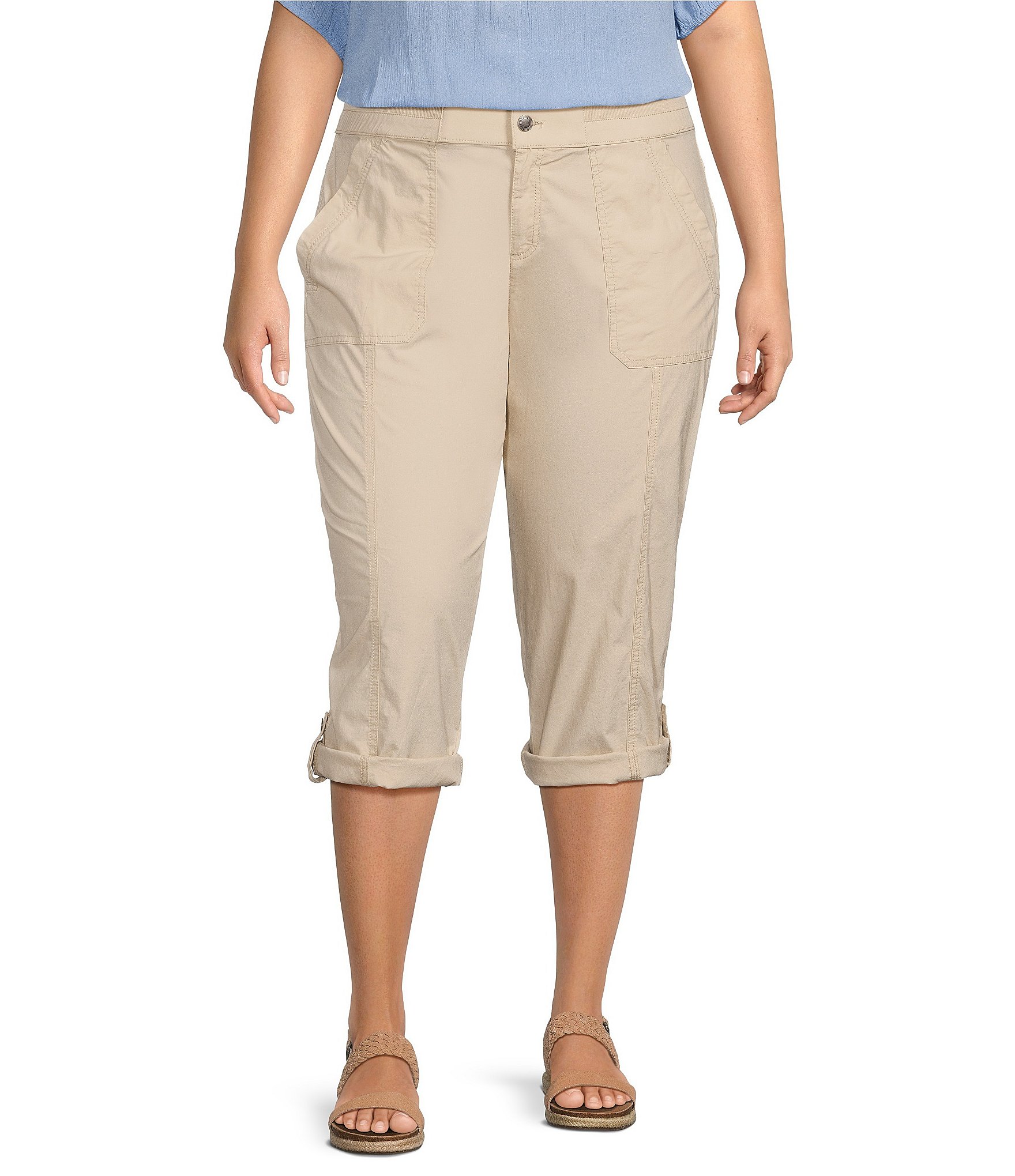 Buy AvoDovA Linen Pants for Women Capri Pants Elastic Waist Pant with Pocket  Loose Harem Pants Printed Crop Pants 3dark Khaki 3XLarge at Amazonin