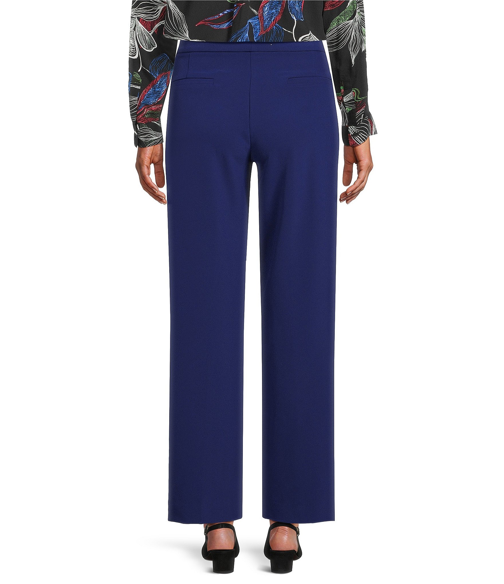 Investments 5TH AVE Fit Straight Leg Tummy Control Pants