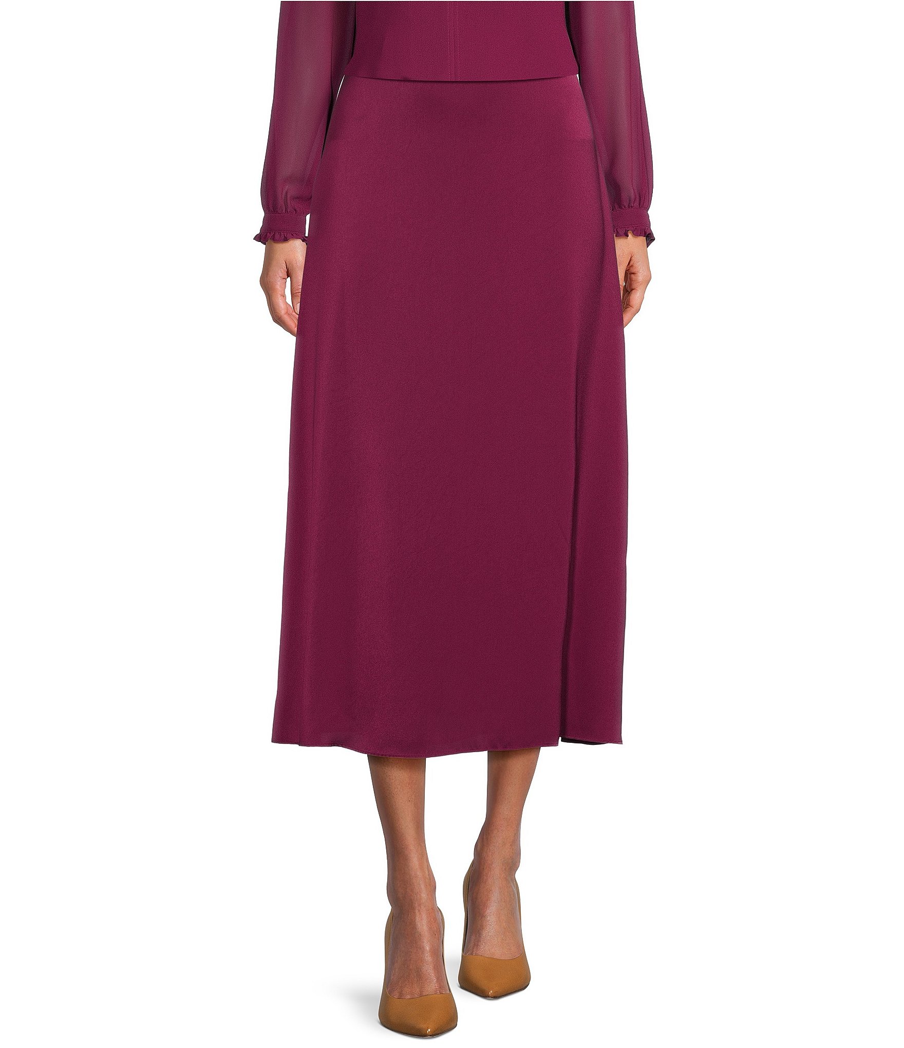 Purple Women's Work Skirts DIllards