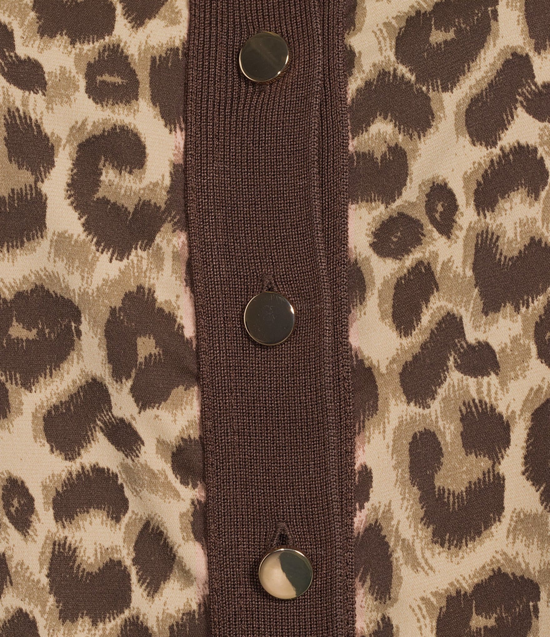 Investments Coffee Bean Long Sleeve Crew Neck Top