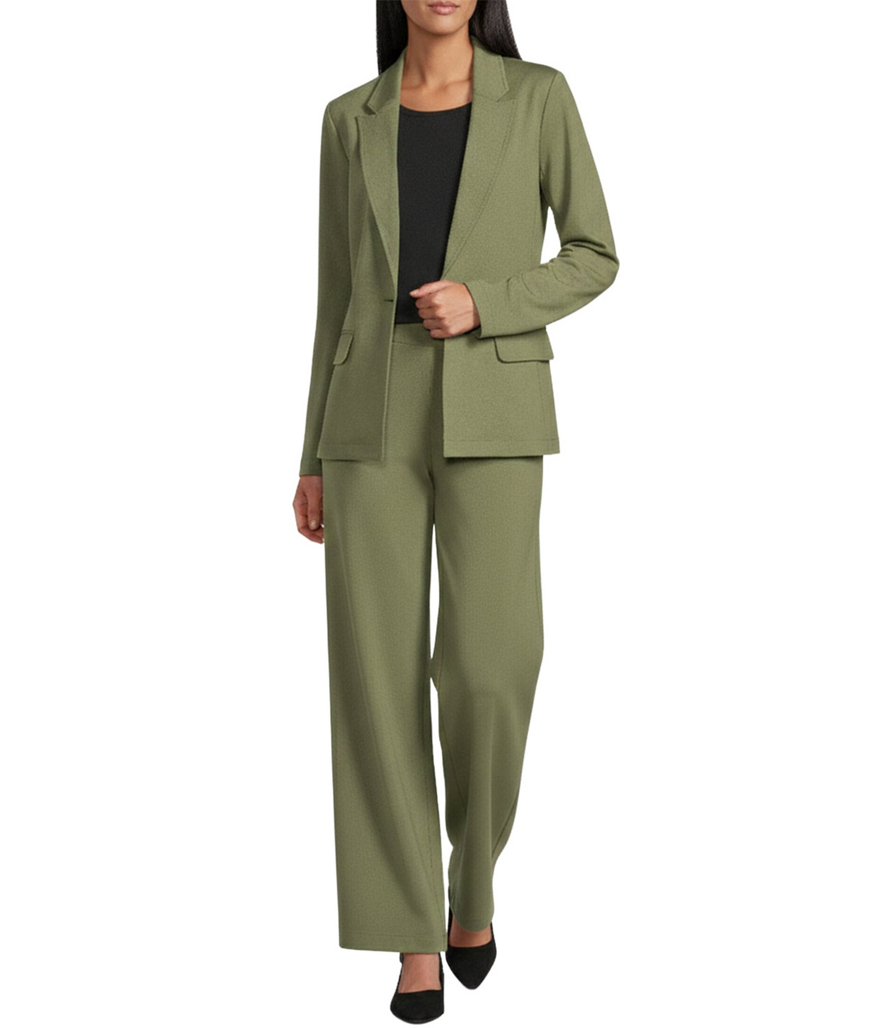 slim fit dress slacks Dark Green 2-Piece Notch Lapel Designer Prom Suits Online