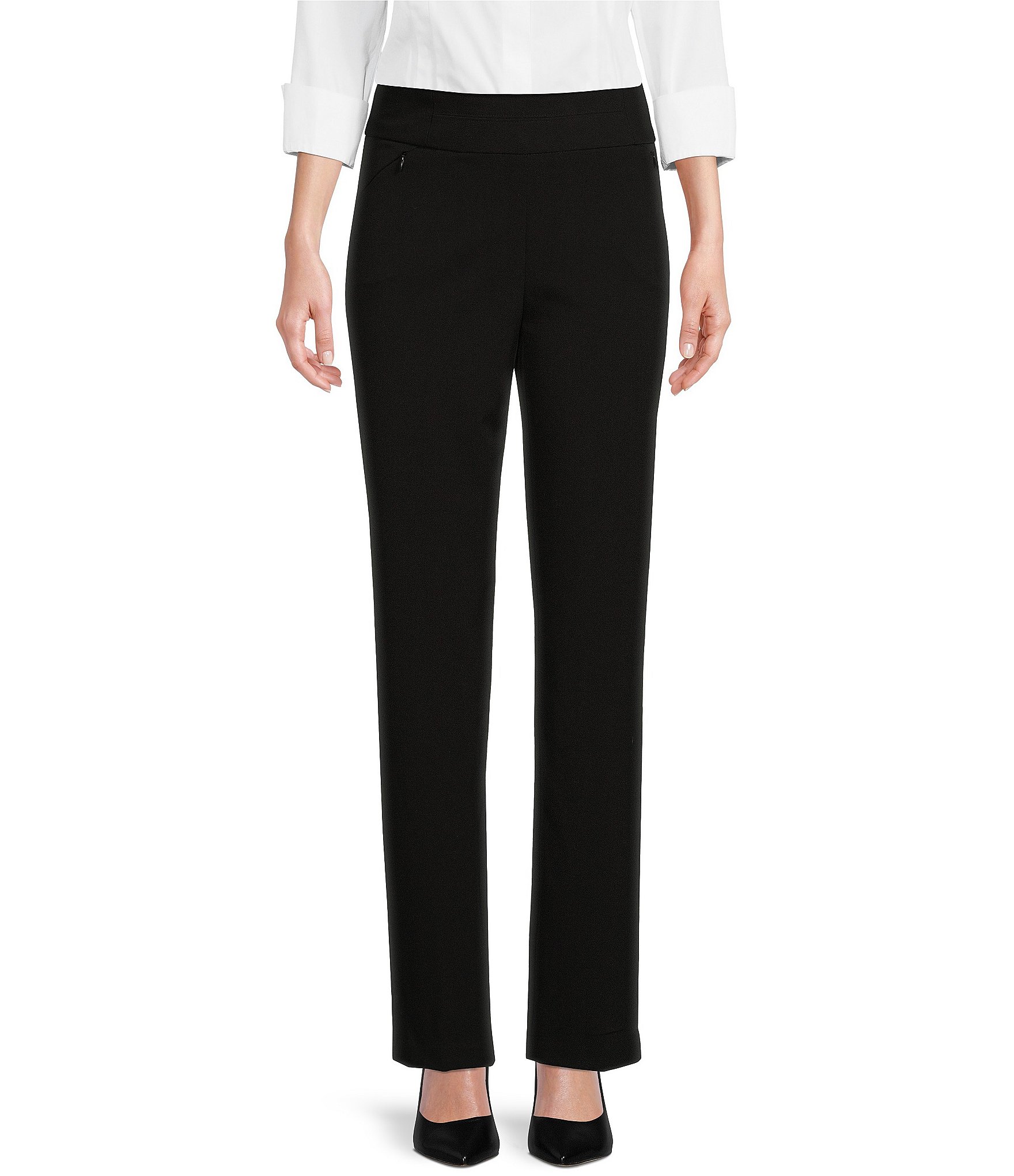 Buy black formal pant for women slim fit in India @ Limeroad
