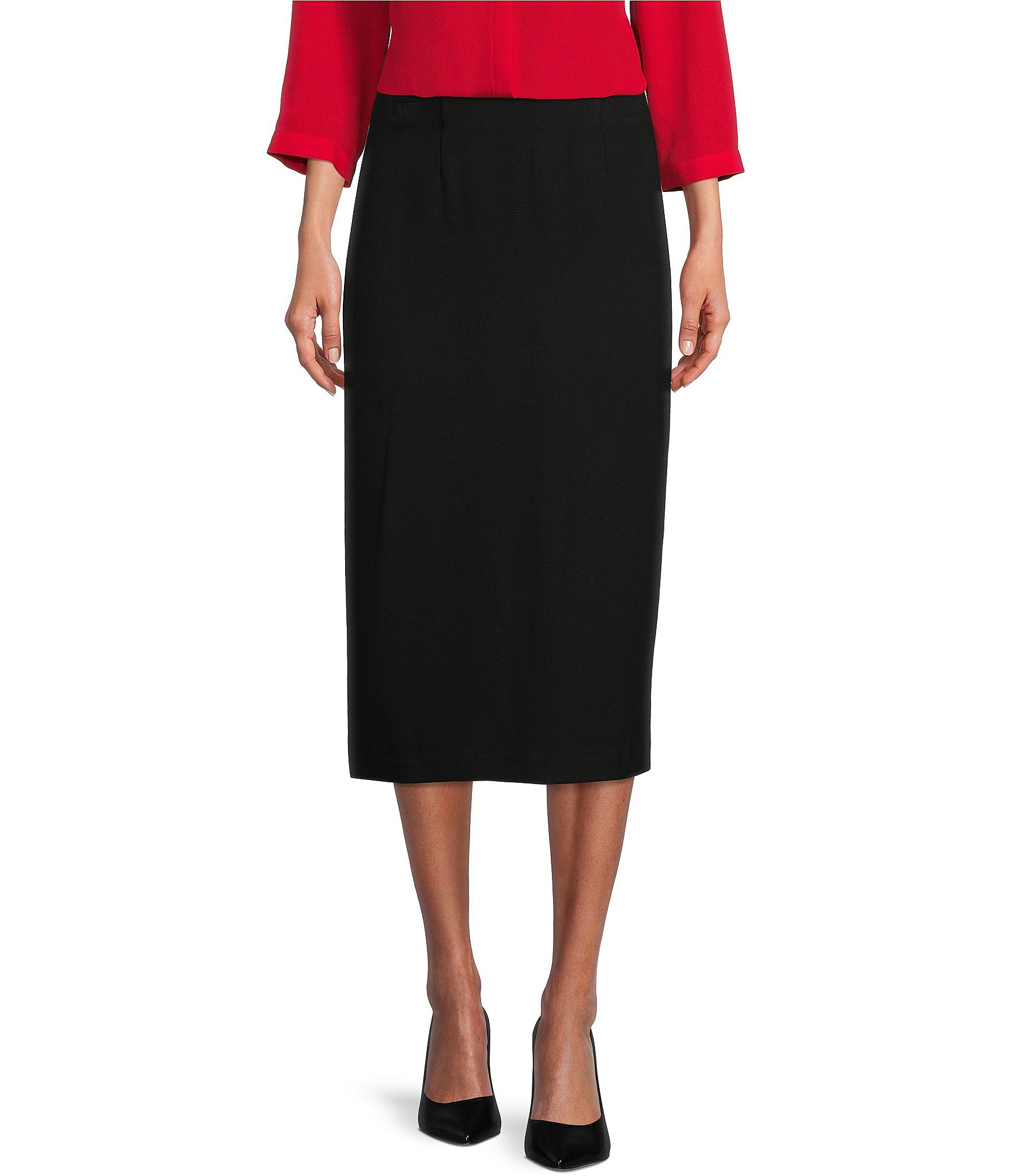 mid skirts: Women's Petite Clothing