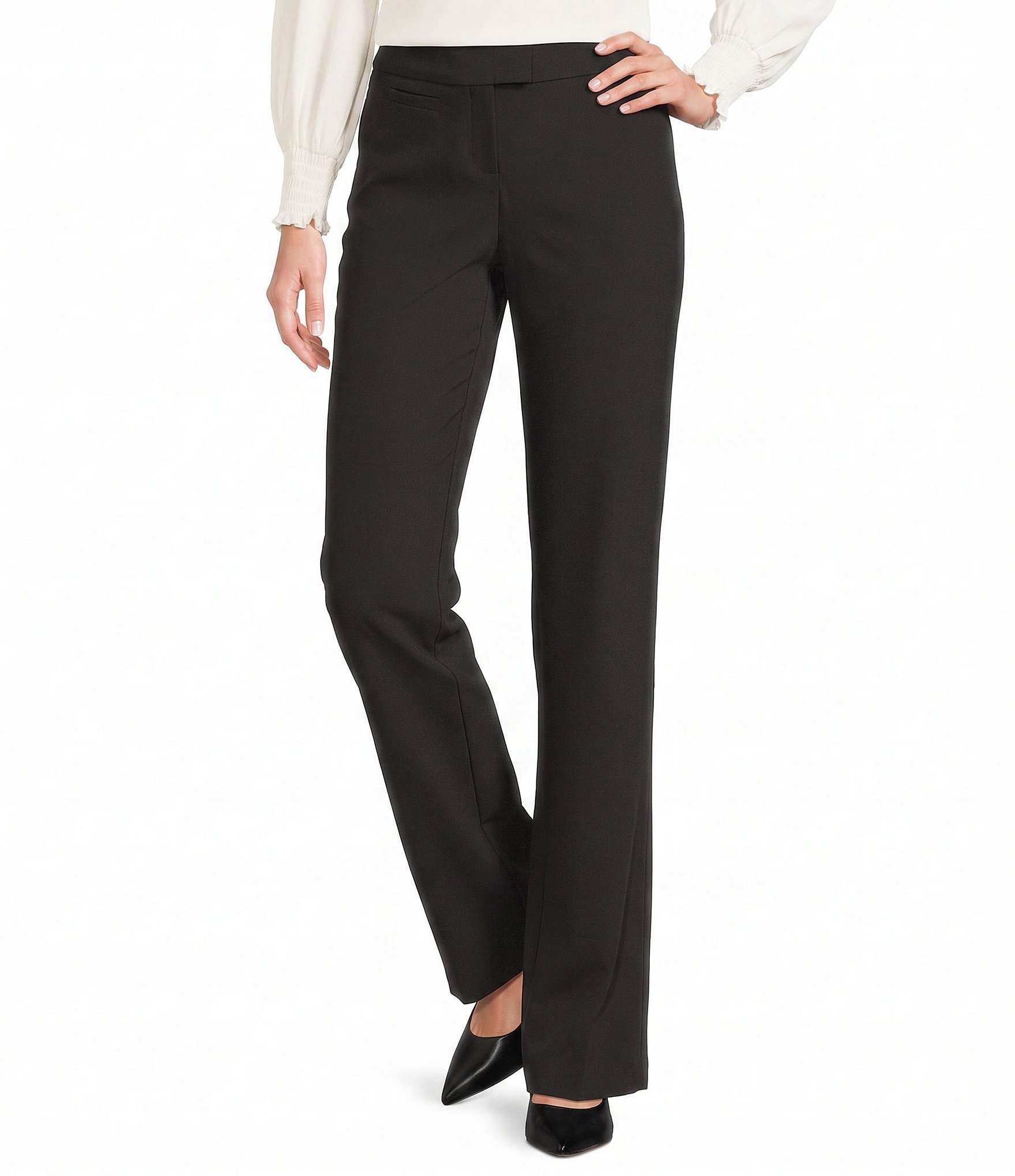 Investments Petite Size the 5TH AVE fit Straight Leg Pants