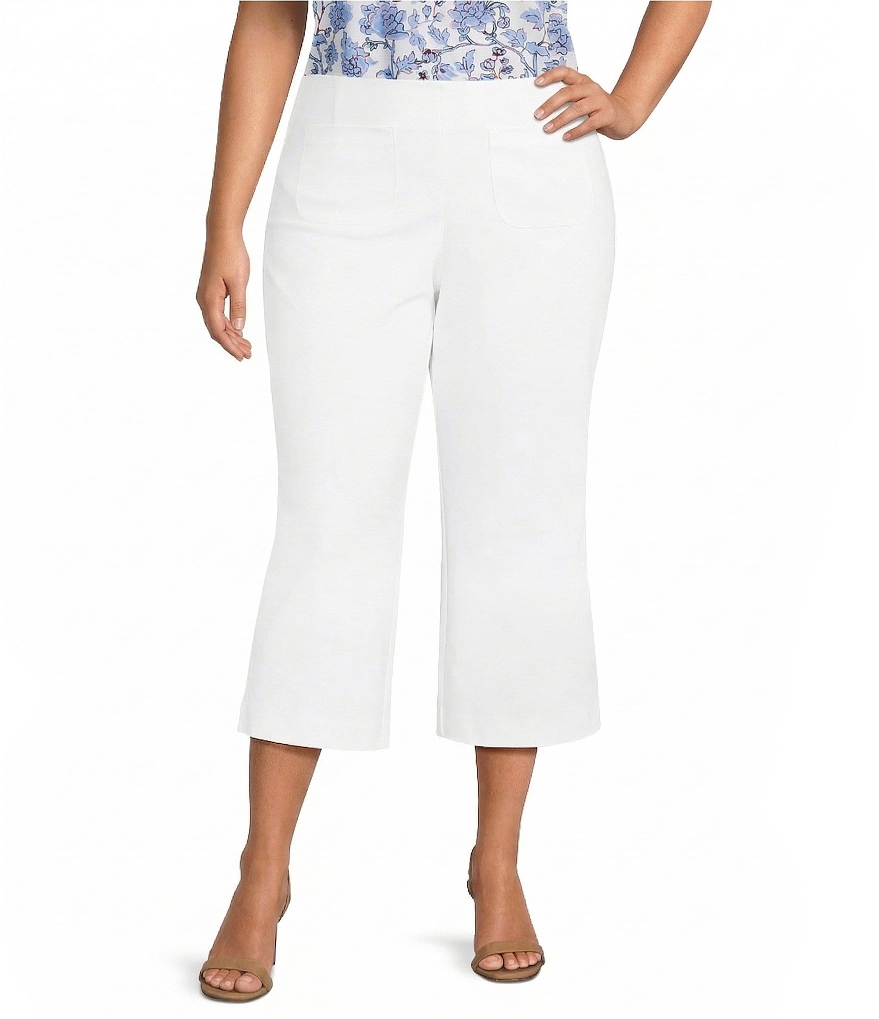 princess polly baby blue dress Plus Size White Pants