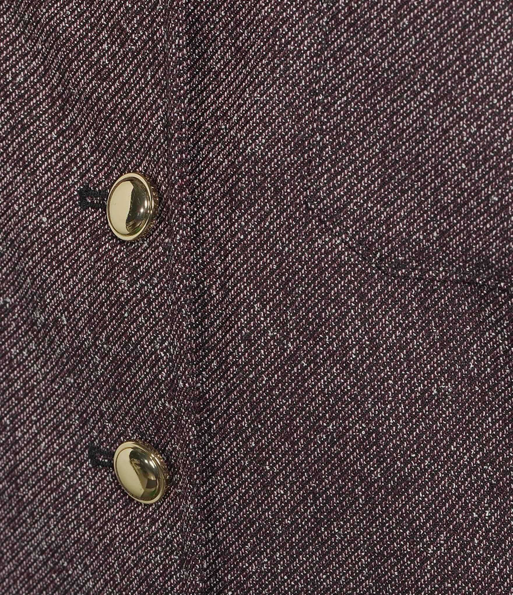 Investments Textured Long Sleeve Notch Lapel Button Front Blazer