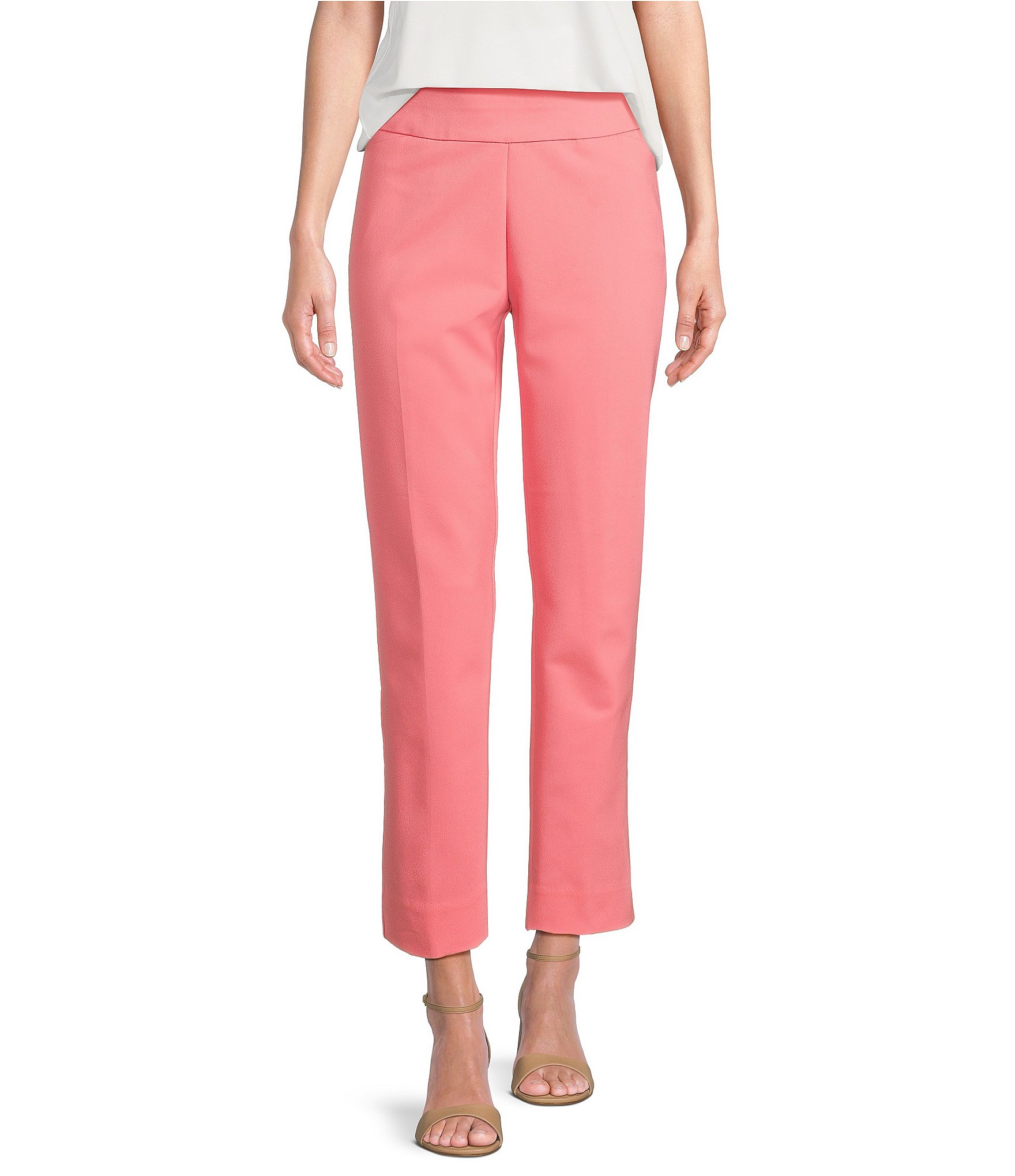 Investments the PARK AVE fit Elite Stretch Ankle Straight Pants