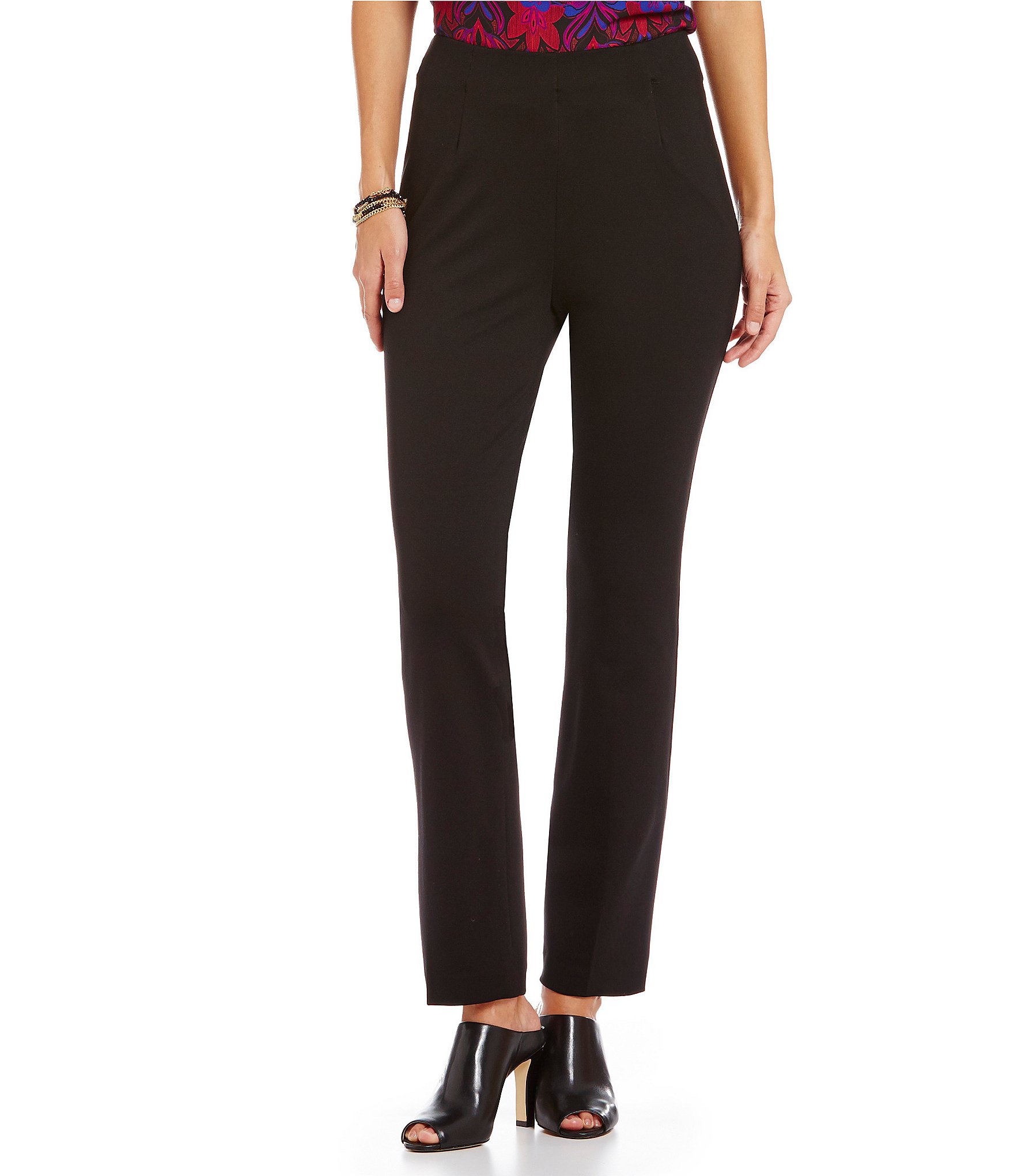 Investments the REGENT ST fit Pull-On Straight Leg Ankle Pant | Dillards