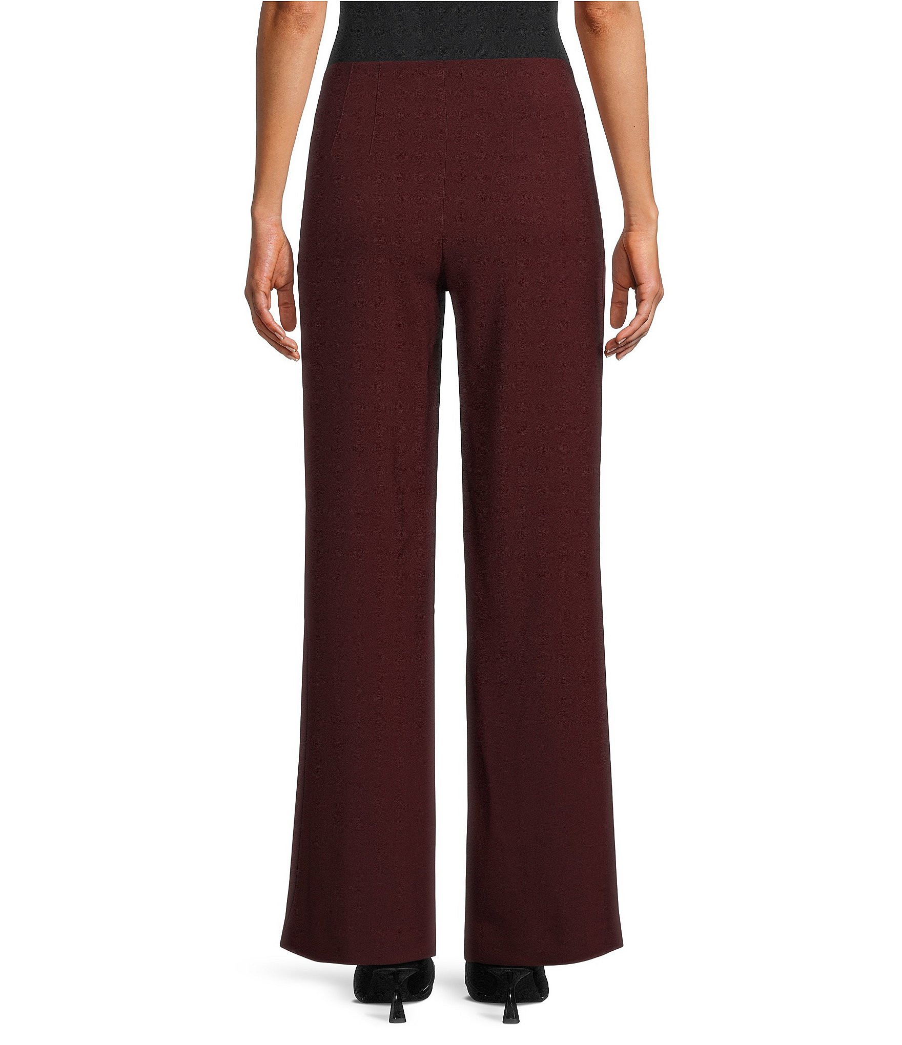 Investments Wide Leg Pull-On Stretch Pants