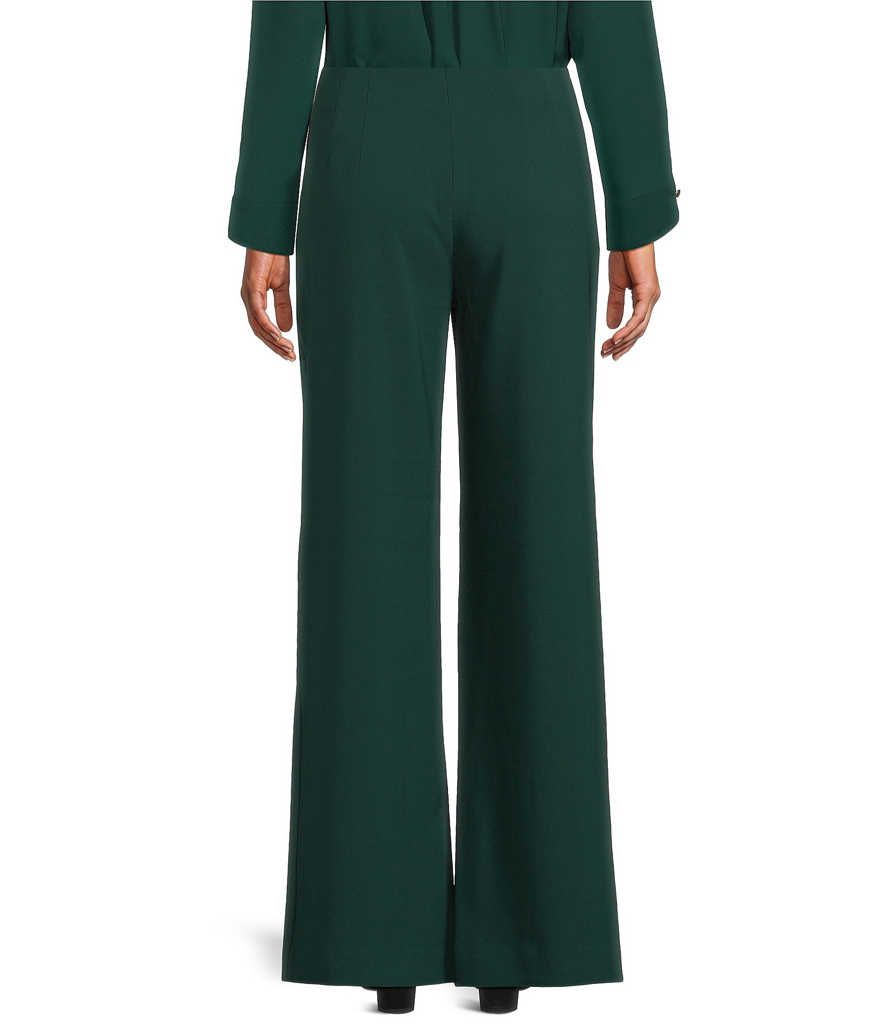 Investments Wide Leg Pull-On Stretch Pants