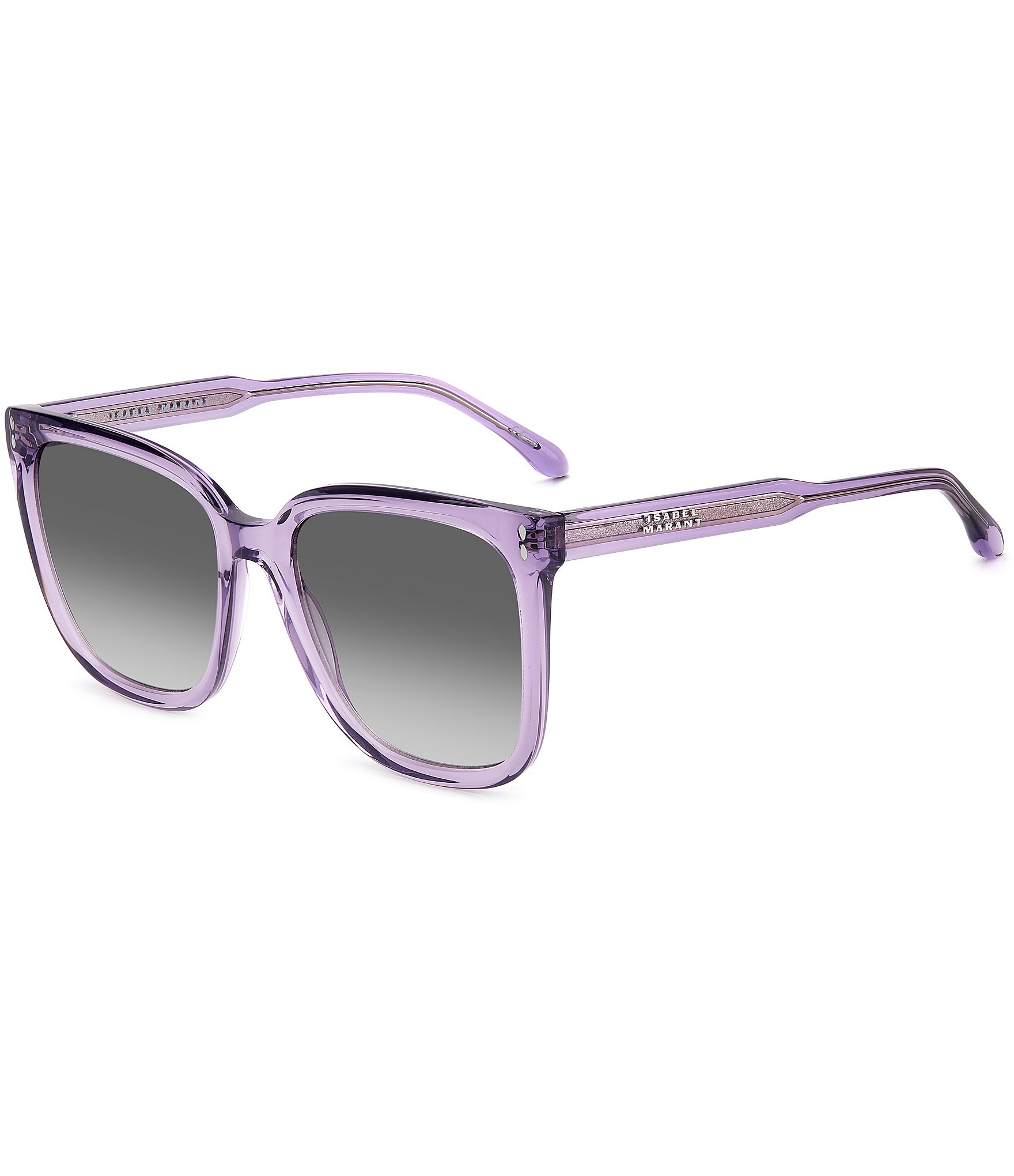 Isabel Marant Women's IM0123S Square Lilac Sunglasses | Dillard's