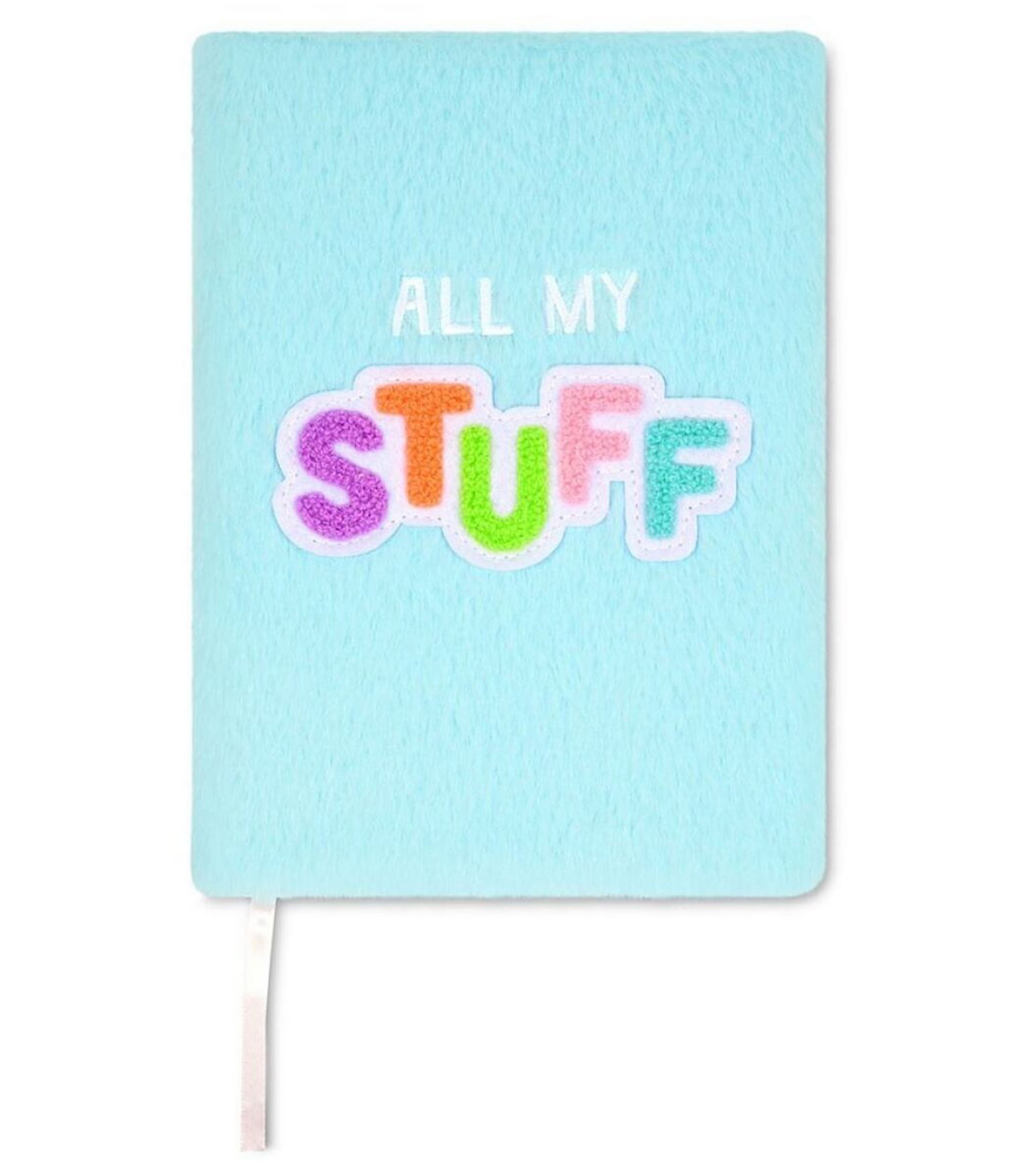 Iscream All My Stuff Faux-Fur/Chenille Journal