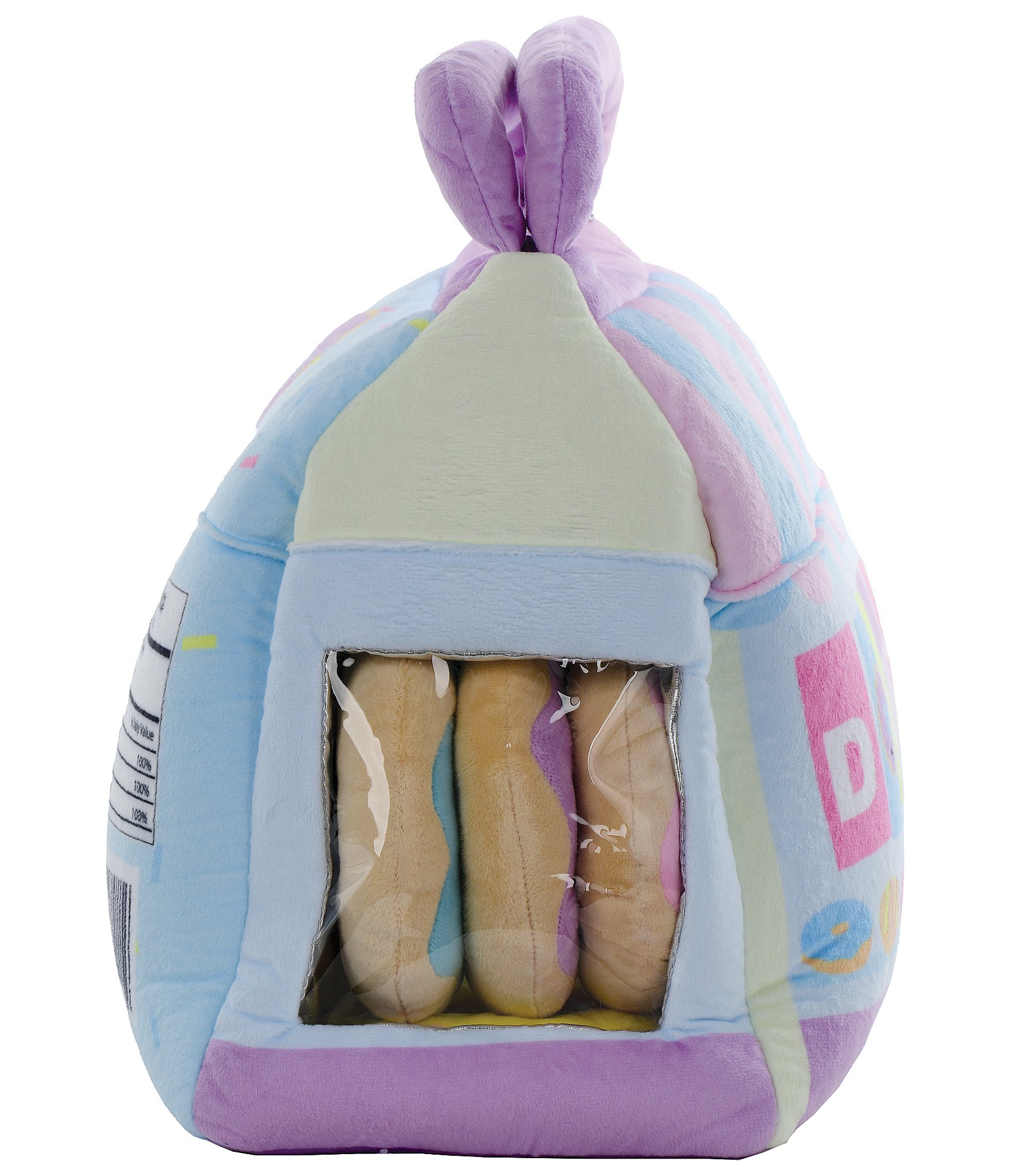 Iscream Box Of Donuts Packaging Fleece Plush