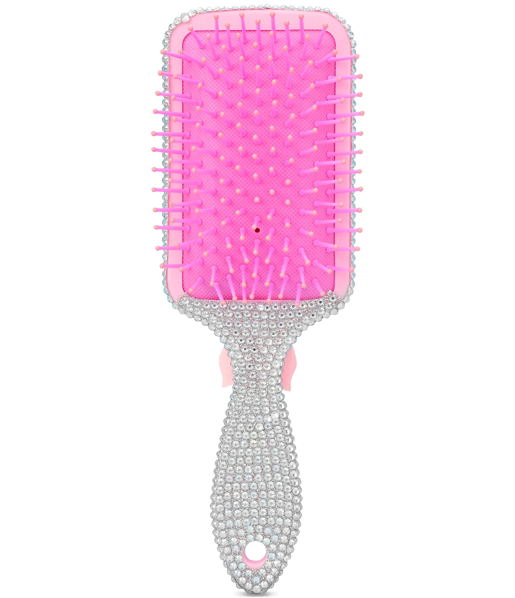 Iscream Charm Rhinestone Paddle Brush