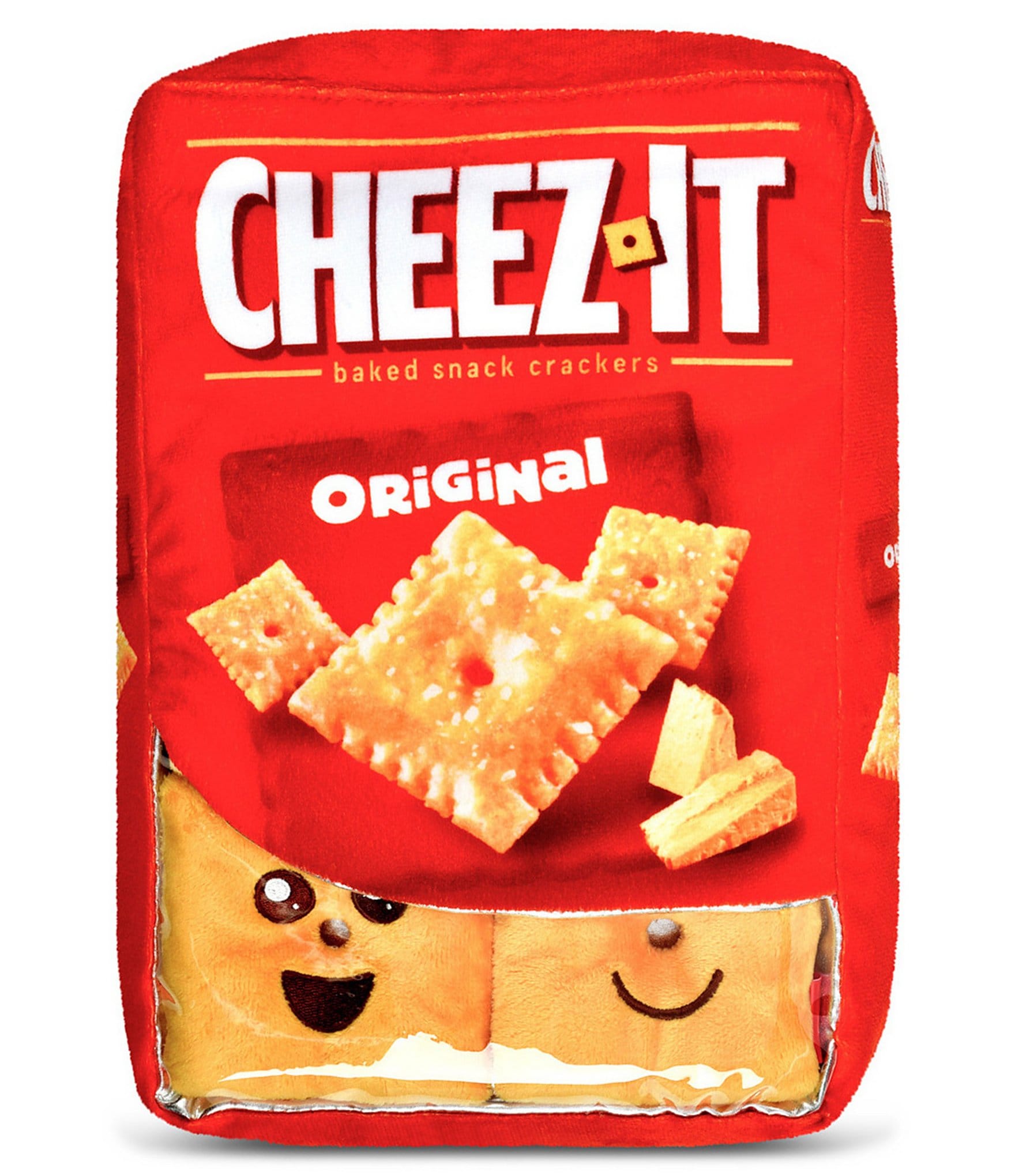 Iscream Cheez It Box Packaging Plush Pillow