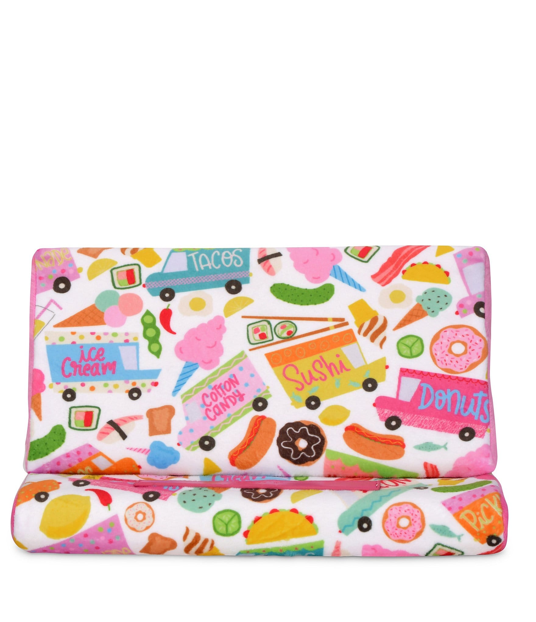 Iscream Food Truck Fun Tablet Pillow