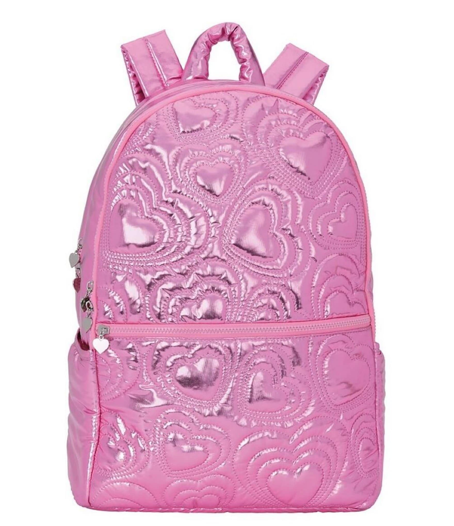 Iscream Girls Pink Shining Heart Backpack