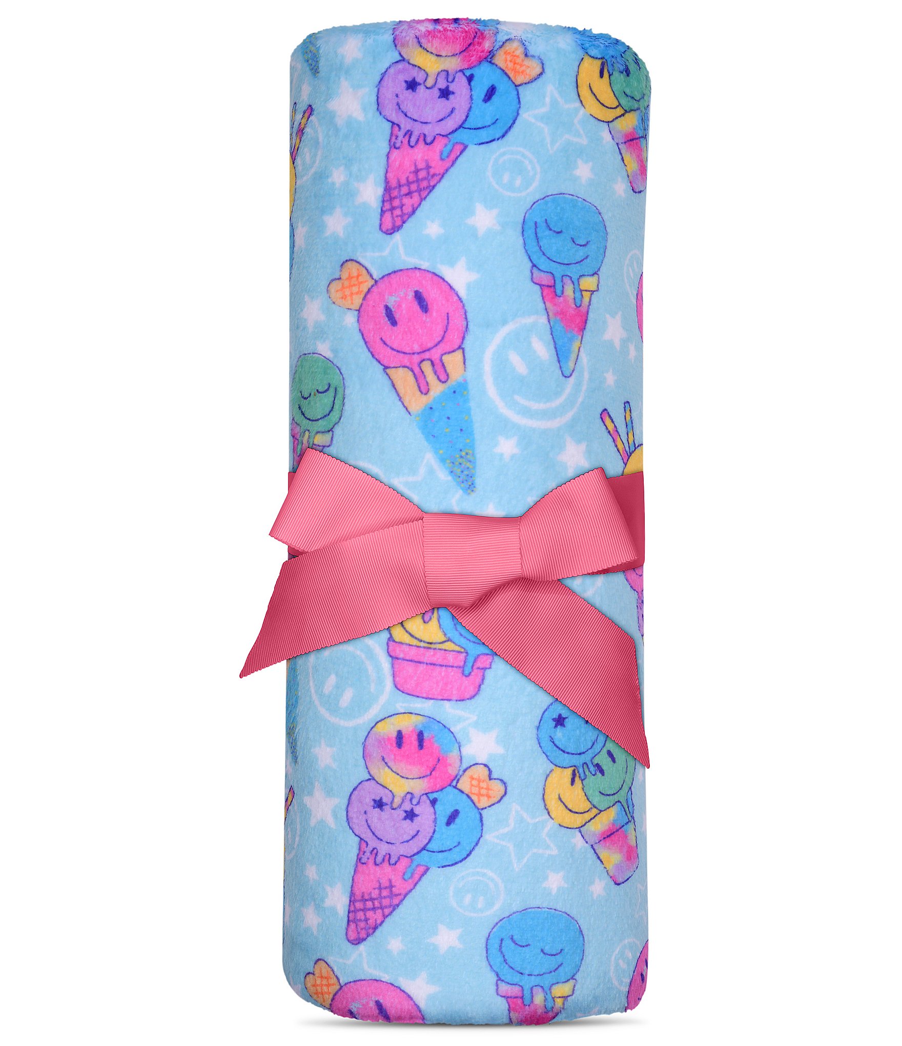 Iscream Ice Cream Party Plush Blanket