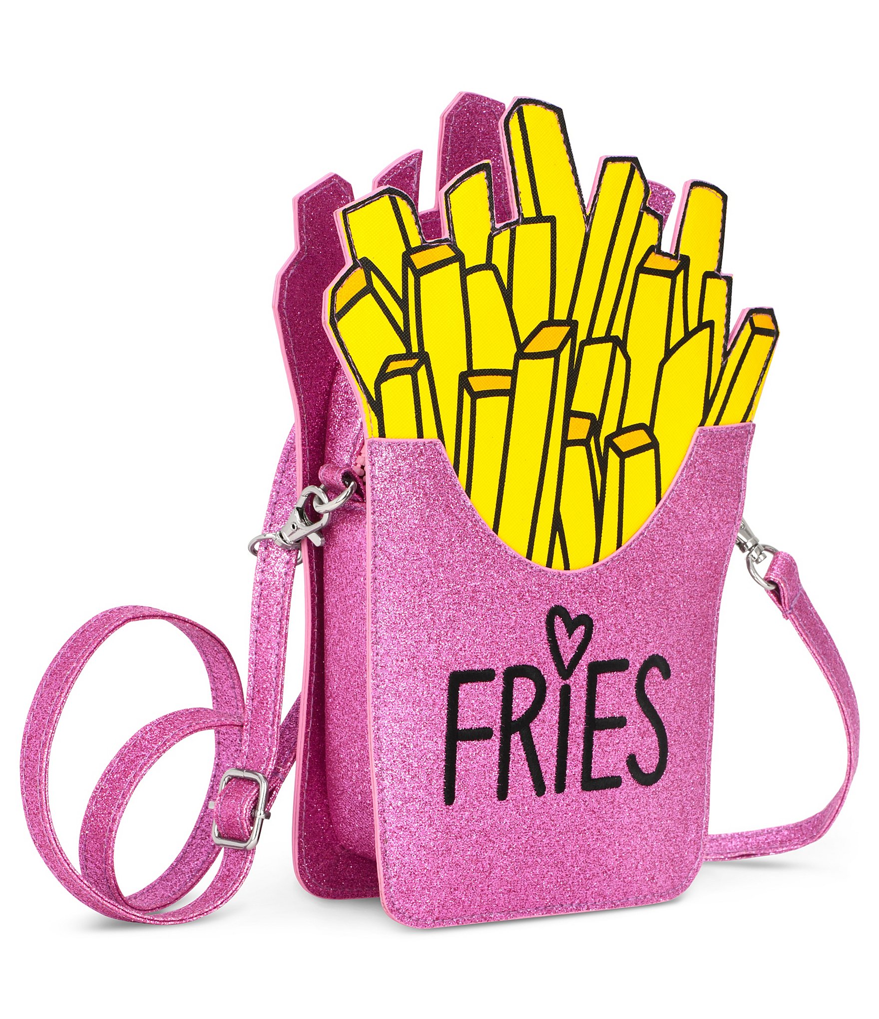 Iscream Kids I Heart Fries Crossbody Bag