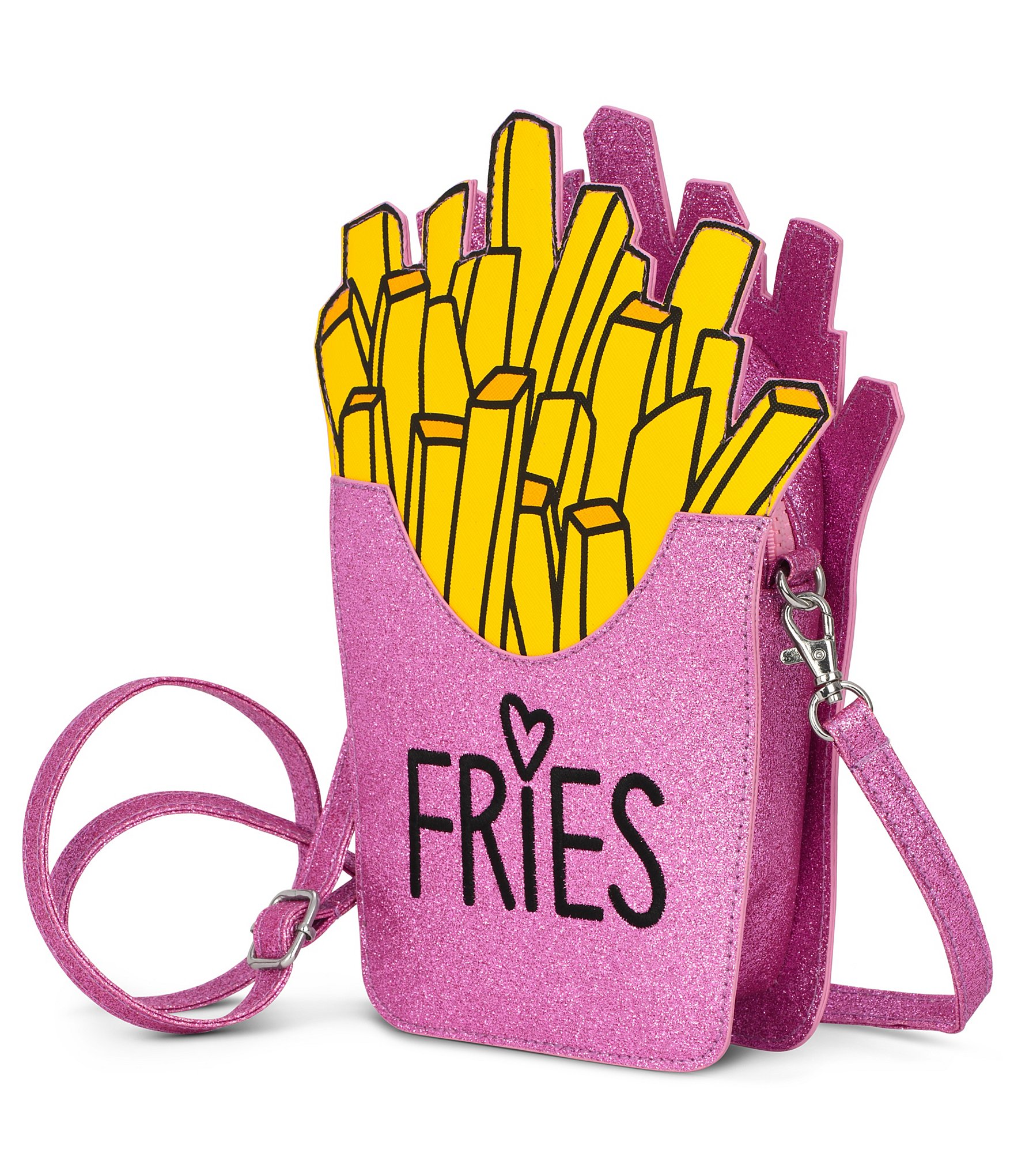 Iscream Kids I Heart Fries Crossbody Bag