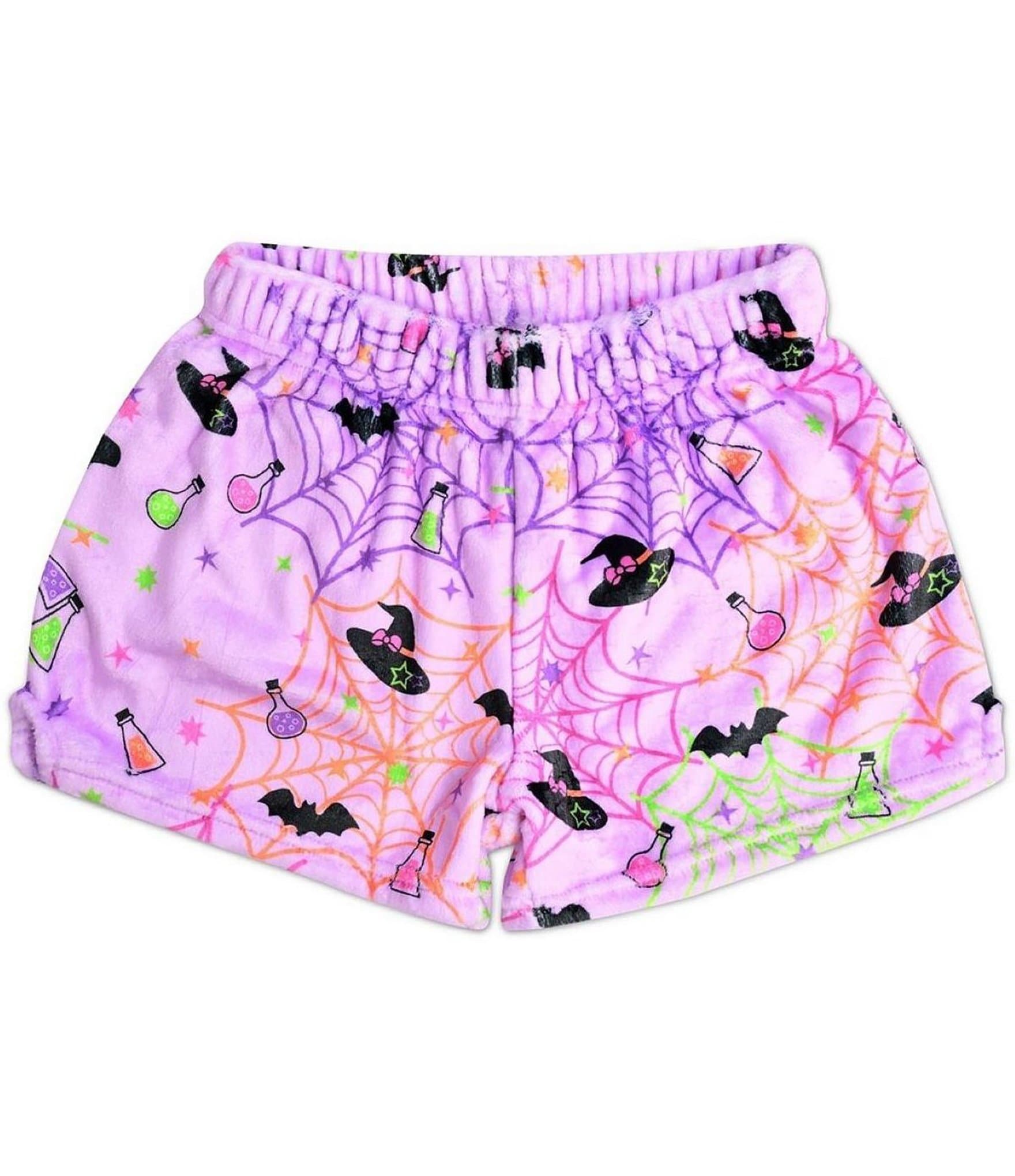 Iscream Little/Big Girls 6-14 Hocus Pocus Halloween Plush Shorts