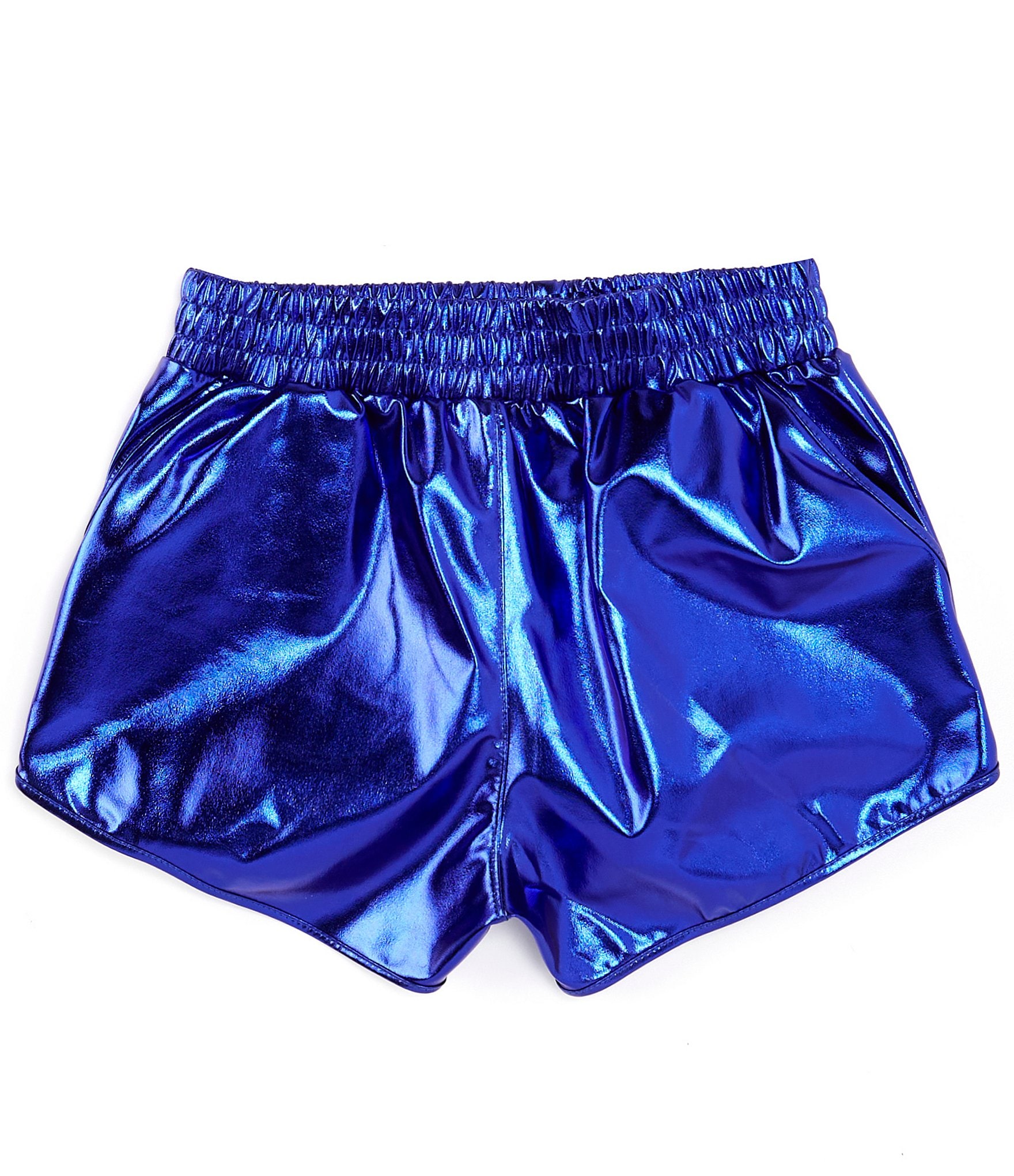 Iscream Little/Big Girls 6-14 Metallic Pull-On Shorts