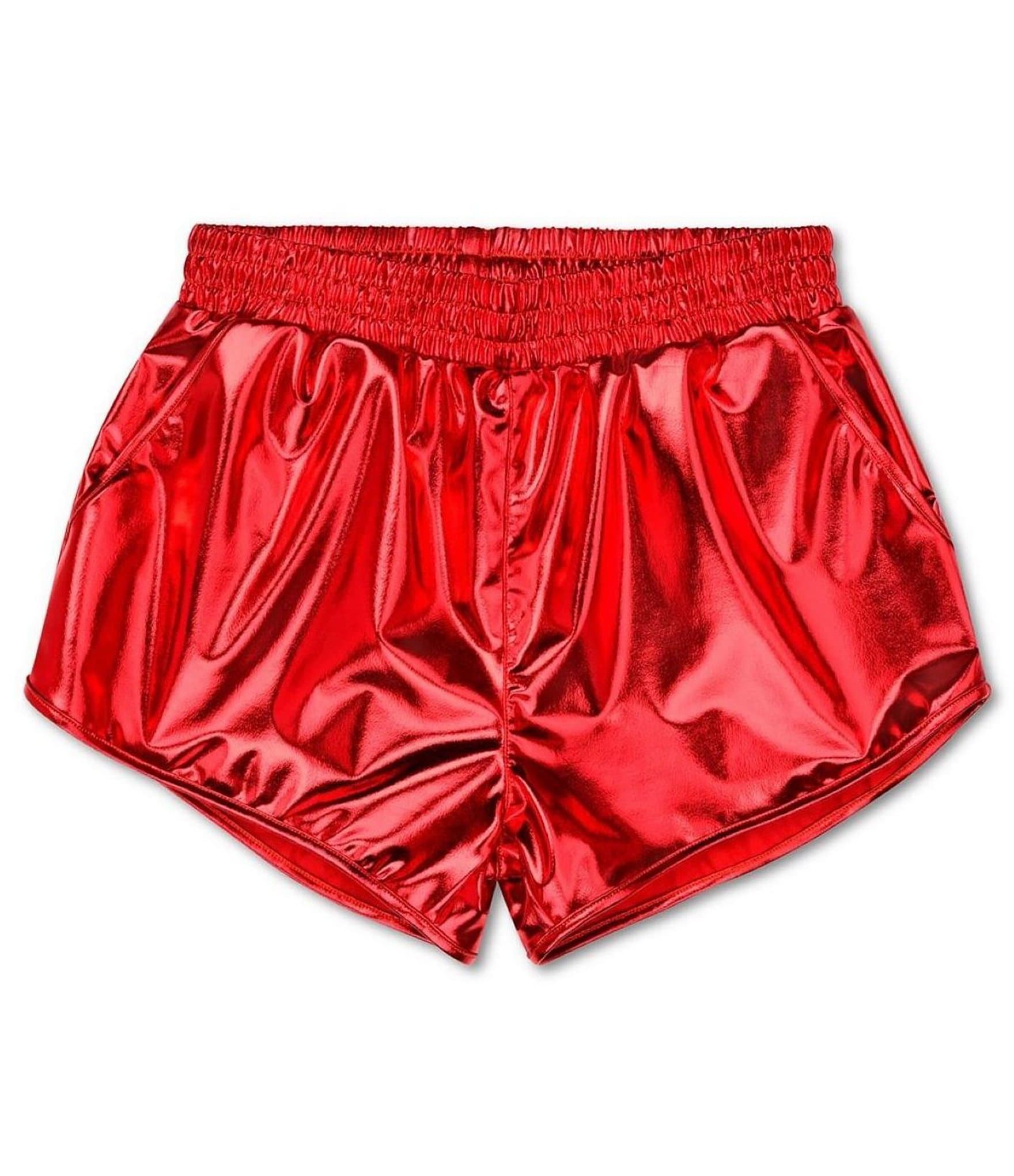 Iscream Little/Big Girls 6-14 Metallic Pull-On Shorts