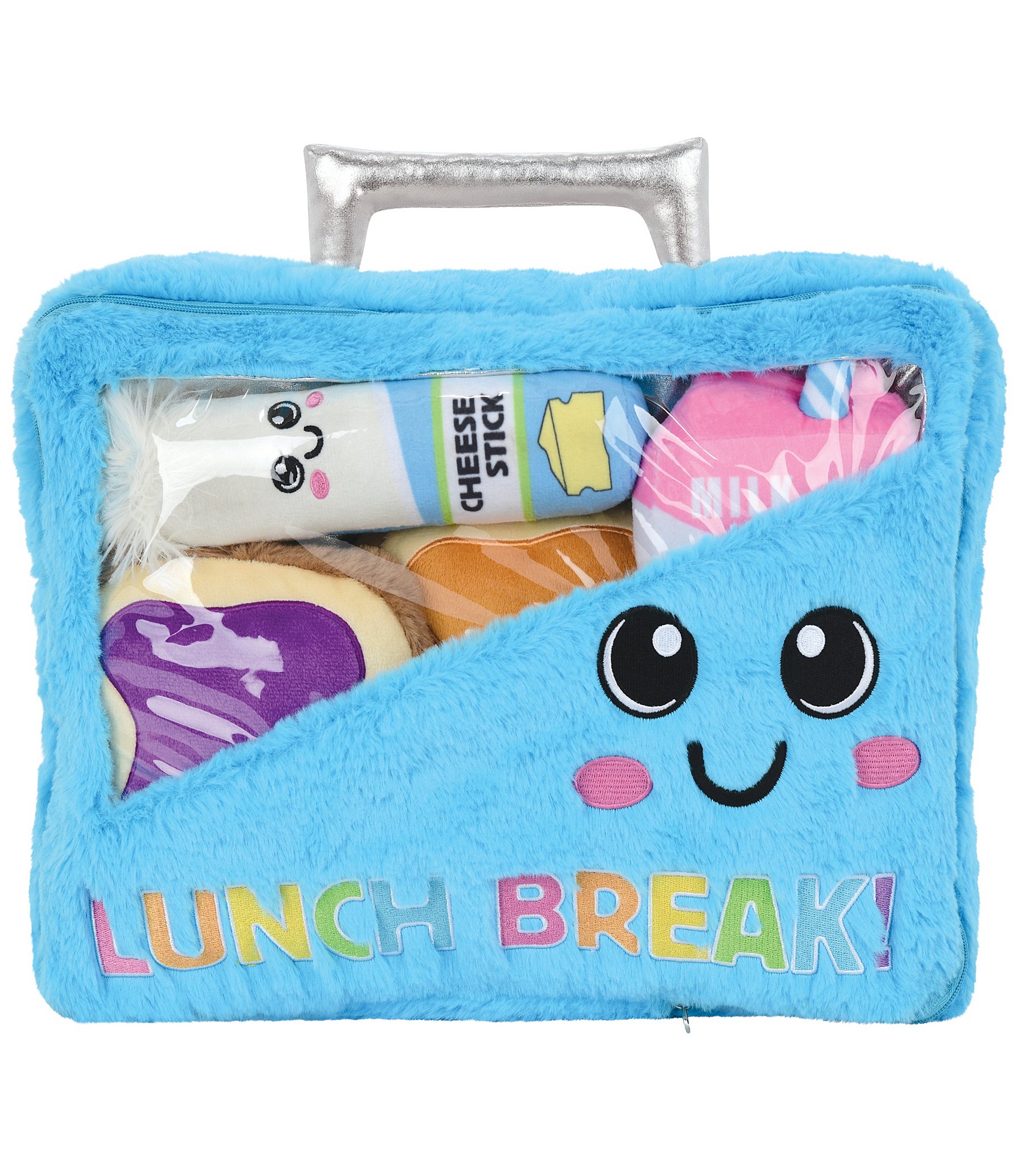 Iscream Lunch Break Packaging Fleece Plush