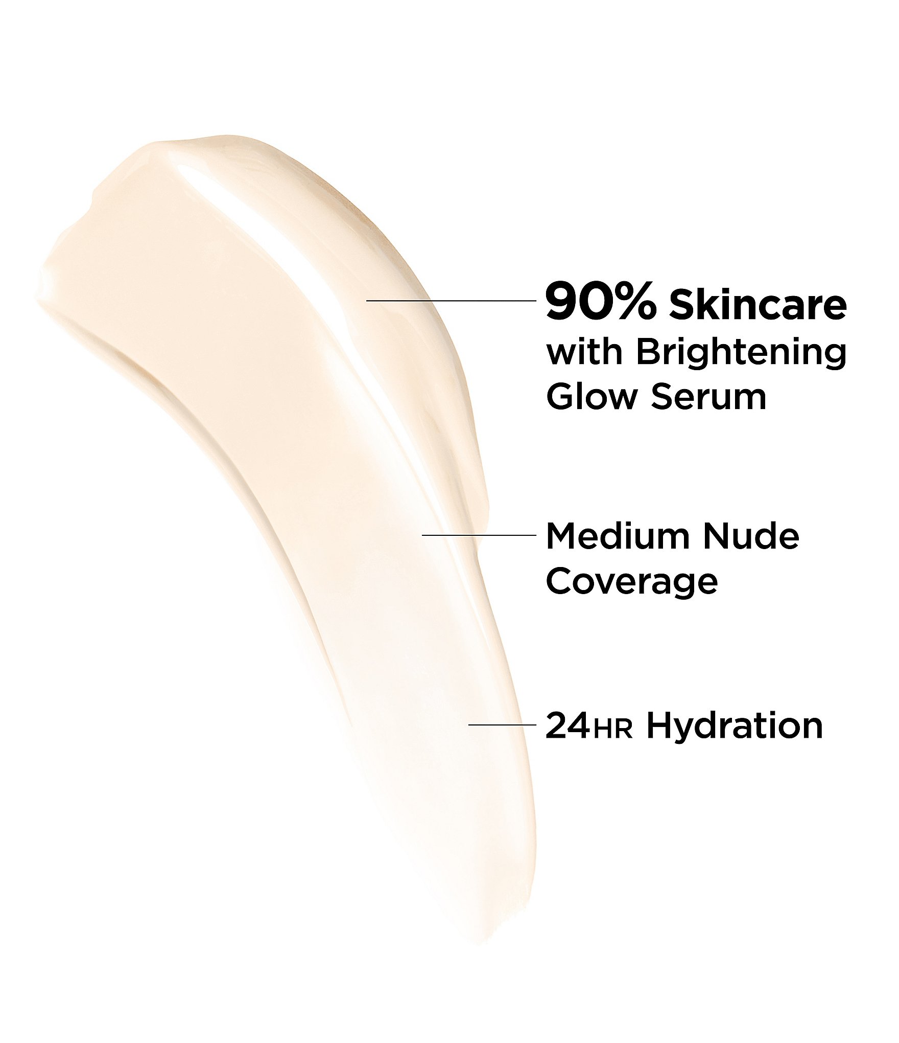 IT Cosmetics CC+ Nude Glow Lightweight Foundation + Glow Serum SPF 40