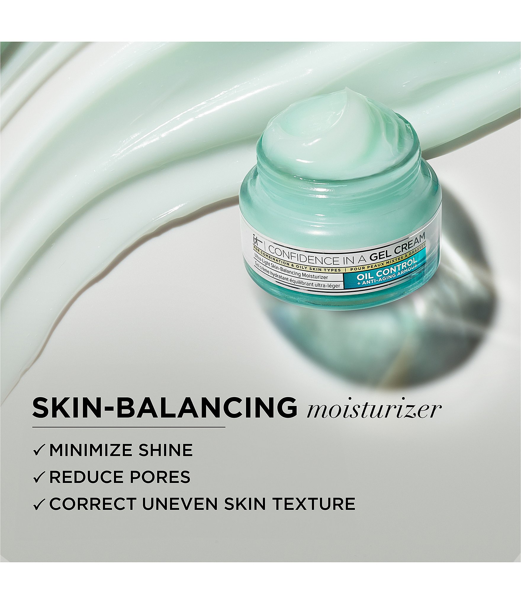 IT Cosmetics Confidence in a Gel Cream Oil-Free Moisturizer