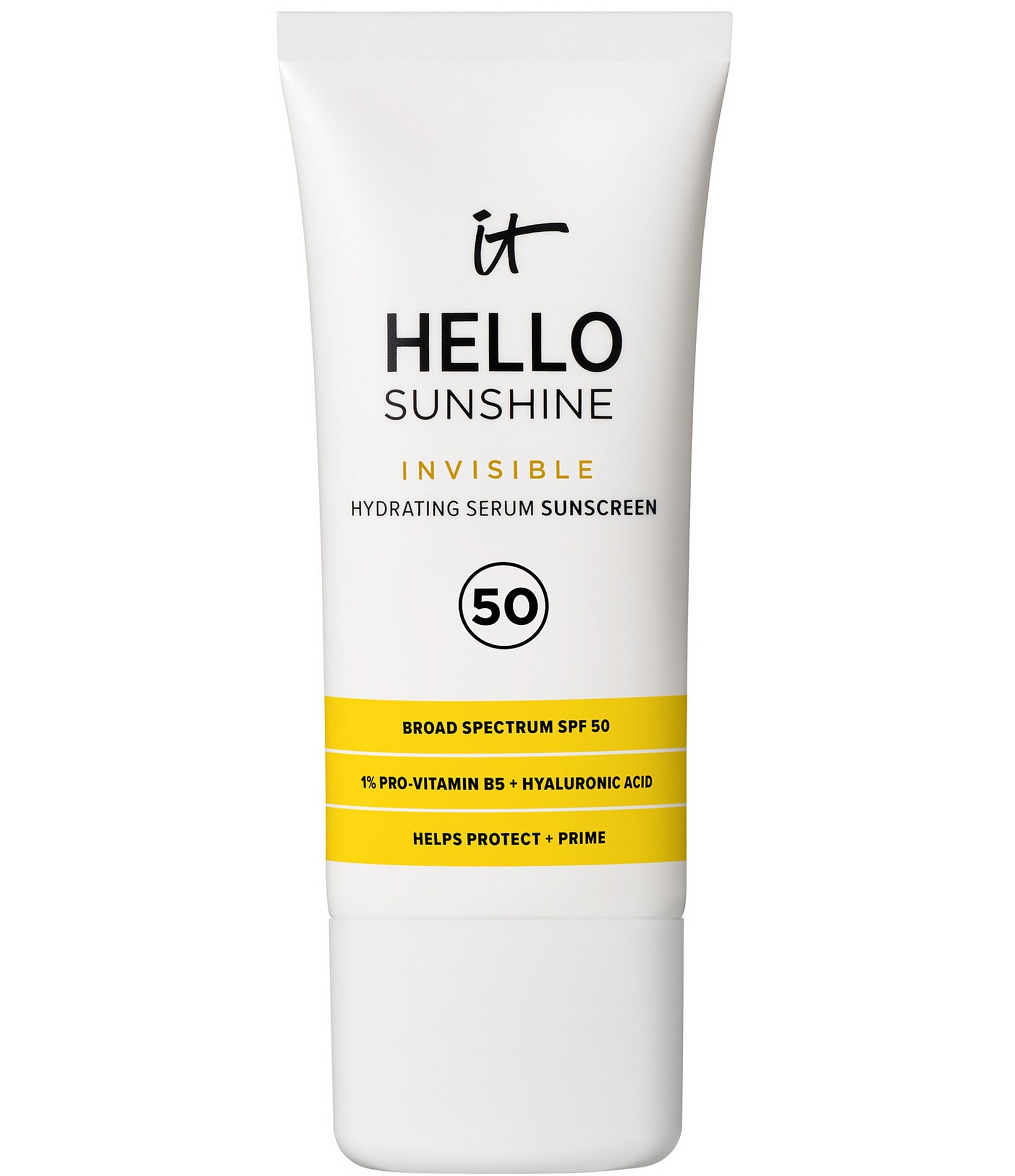 IT Cosmetics Hello Sunshine Invisible Hydrating Serum Sunscreen For Face SPF 50