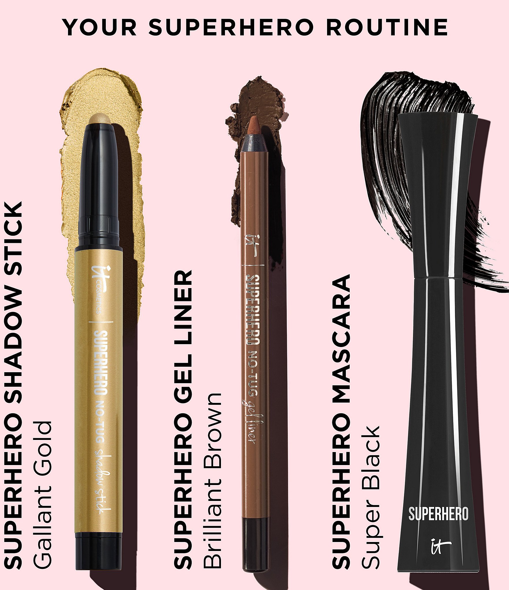 IT Cosmetics Superhero No-Tug Waterproof Eyeshadow Stick