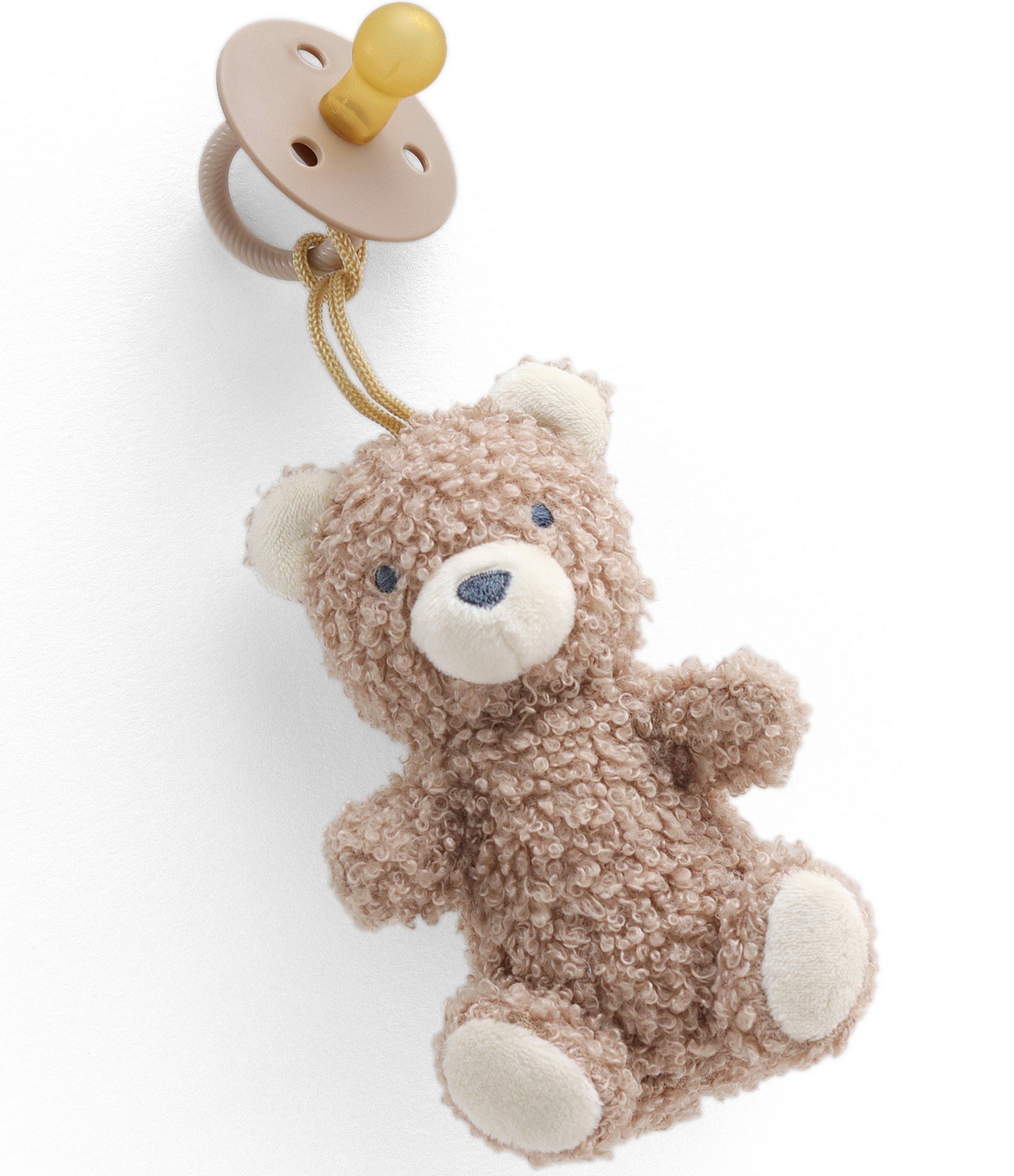 Itzy Ritzy Bitzy Pal ™ Natural Rubber Pacifier & Lovey