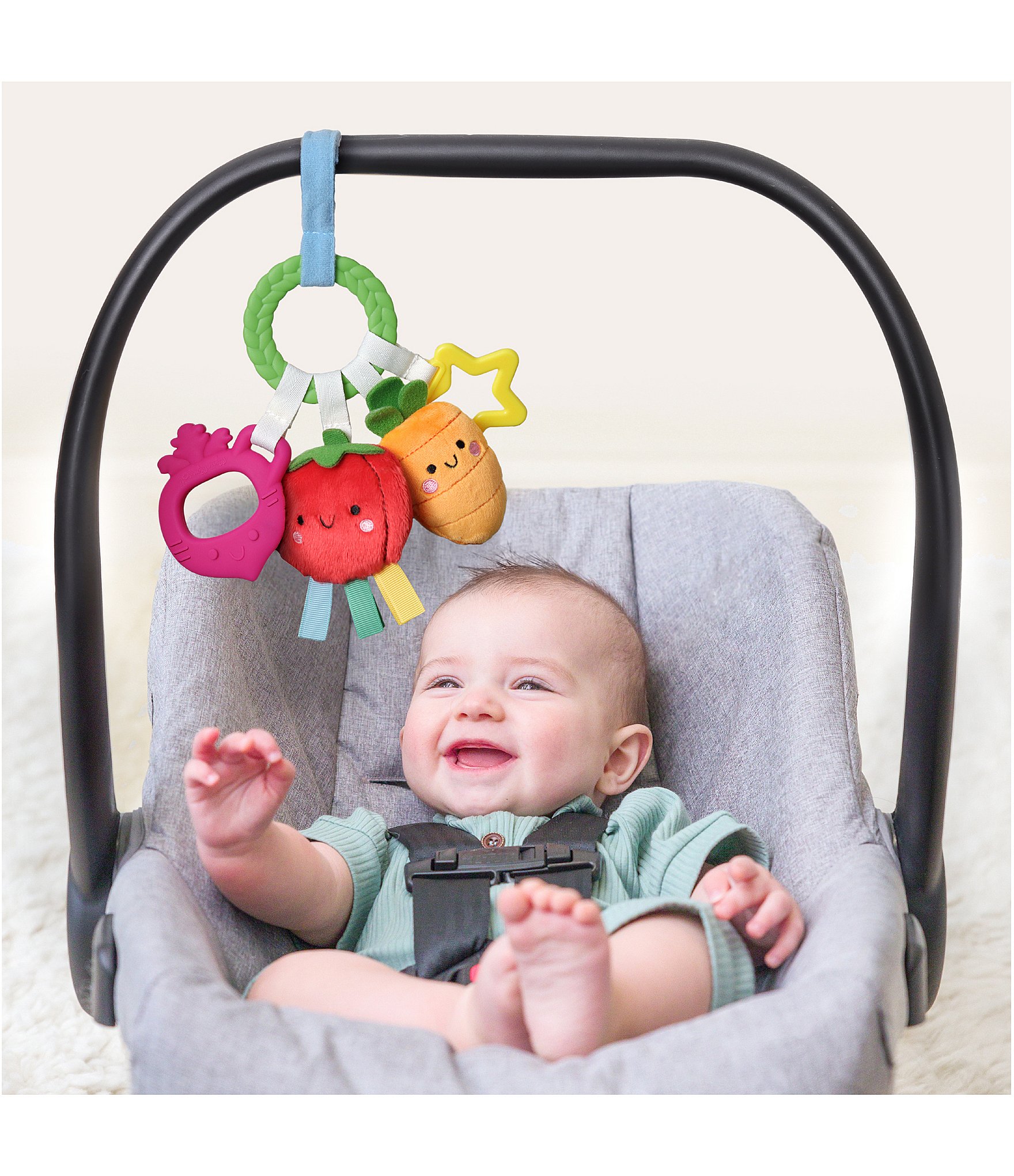 Itzy Ritzy Busy Ring™ Veggie Teething Activity Toy