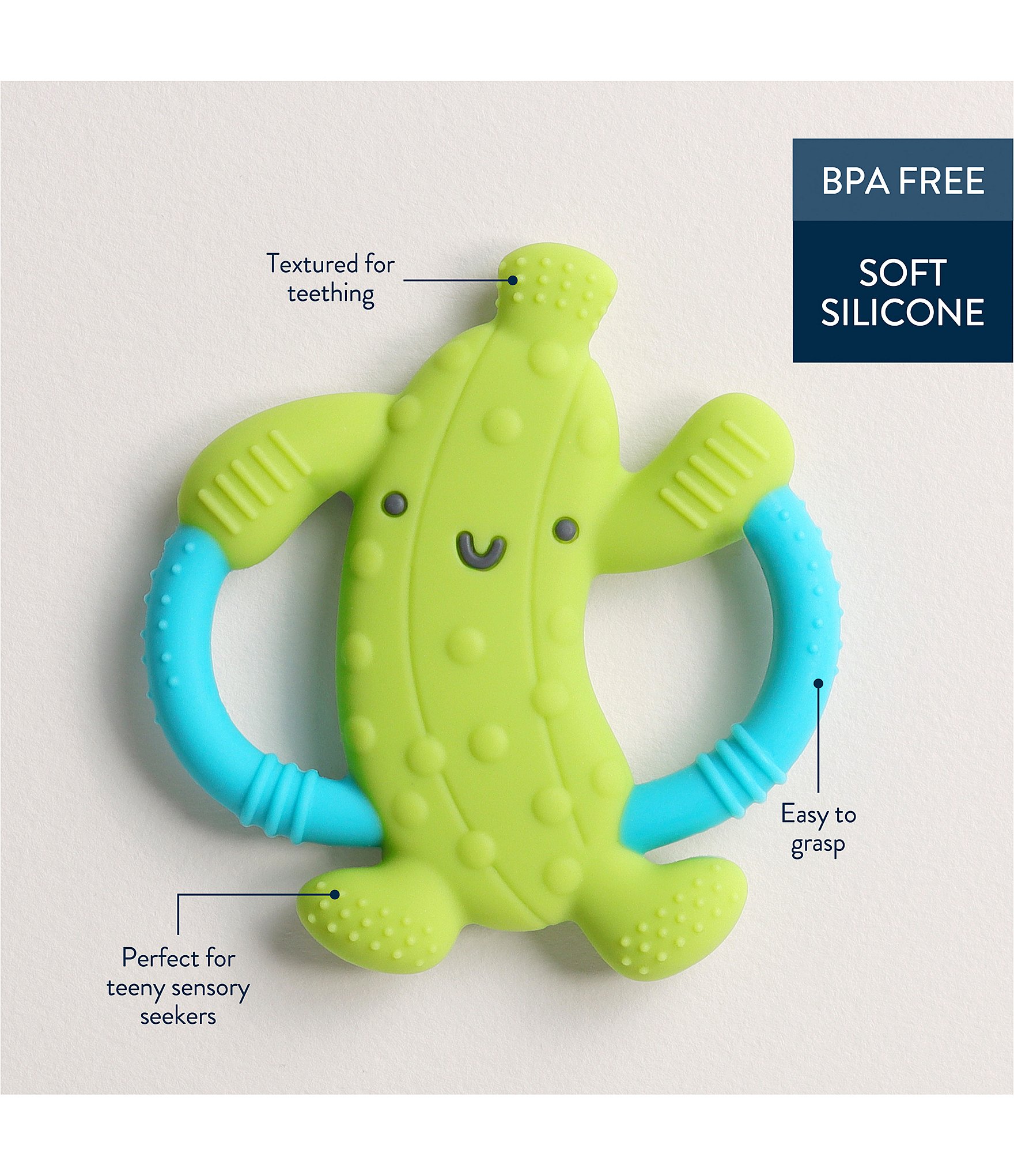 Itzy Ritzy Chew Crew™ Silicone Handle Teether