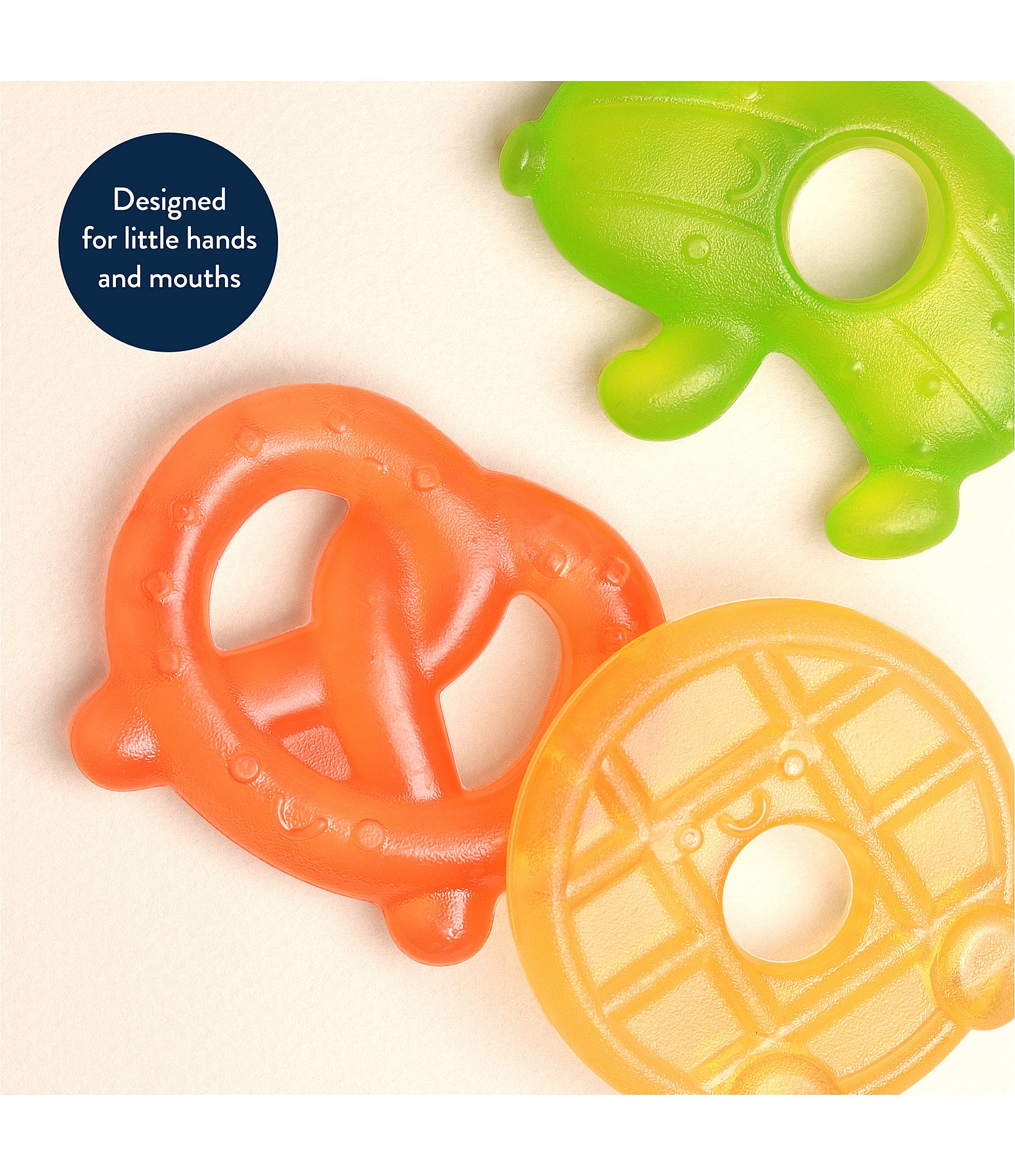 Itzy Ritzy Cutie Coolers™ Silly Foods Teethers
