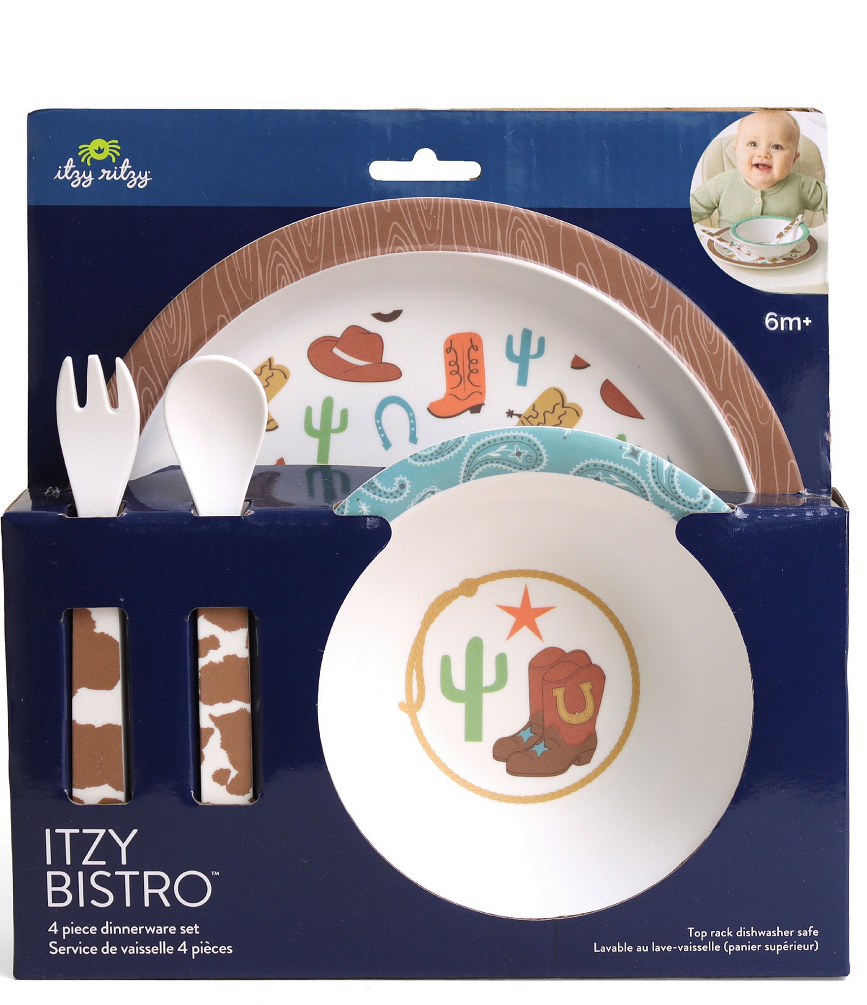 Itzy Ritzy Itzy Western Print Bistro Set