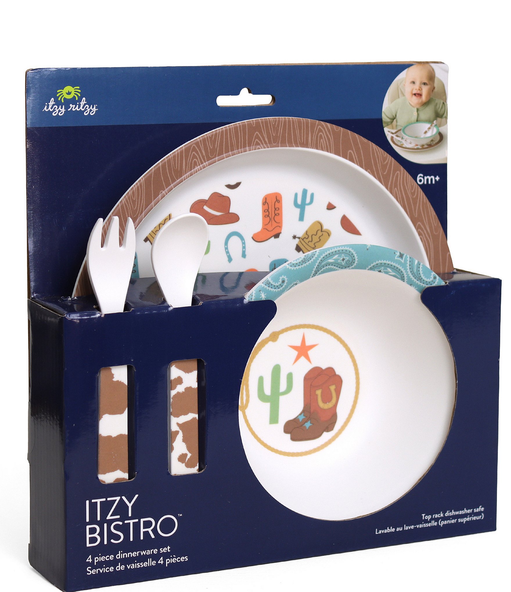 Itzy Ritzy Itzy Western Print Bistro Set