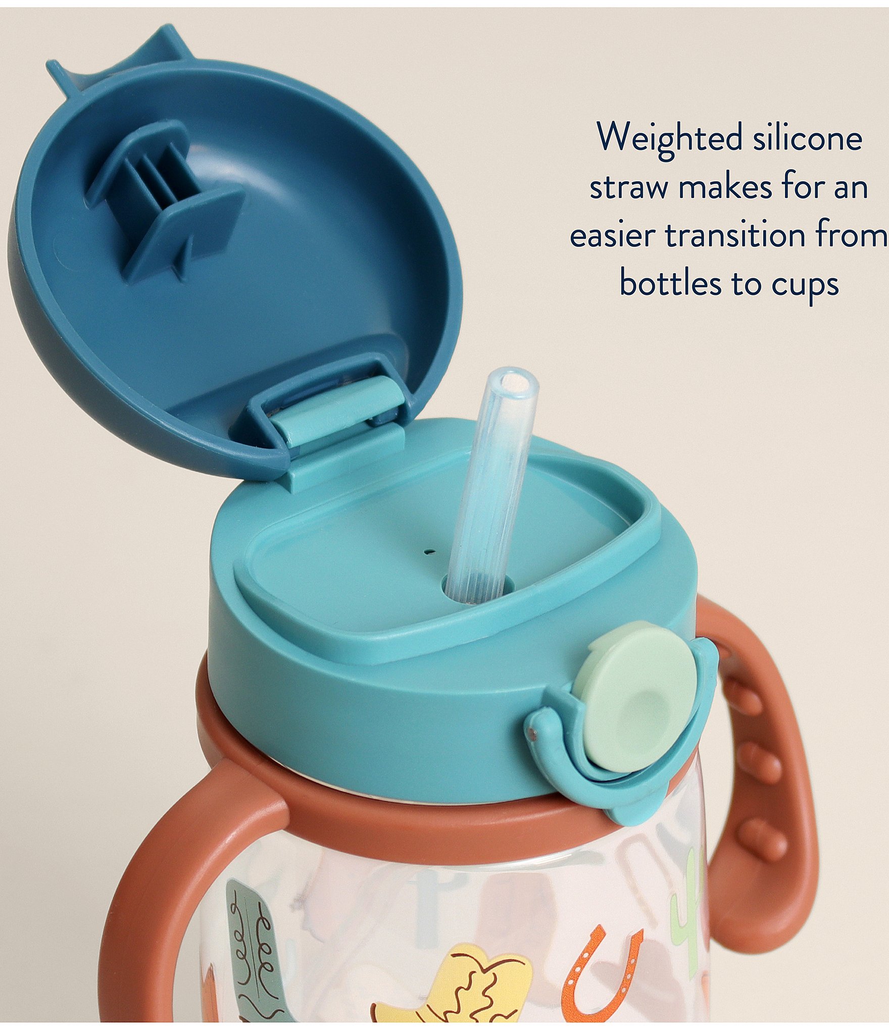 Itzy Ritzy Itzy Sips™ Western Straw Sippy Cup