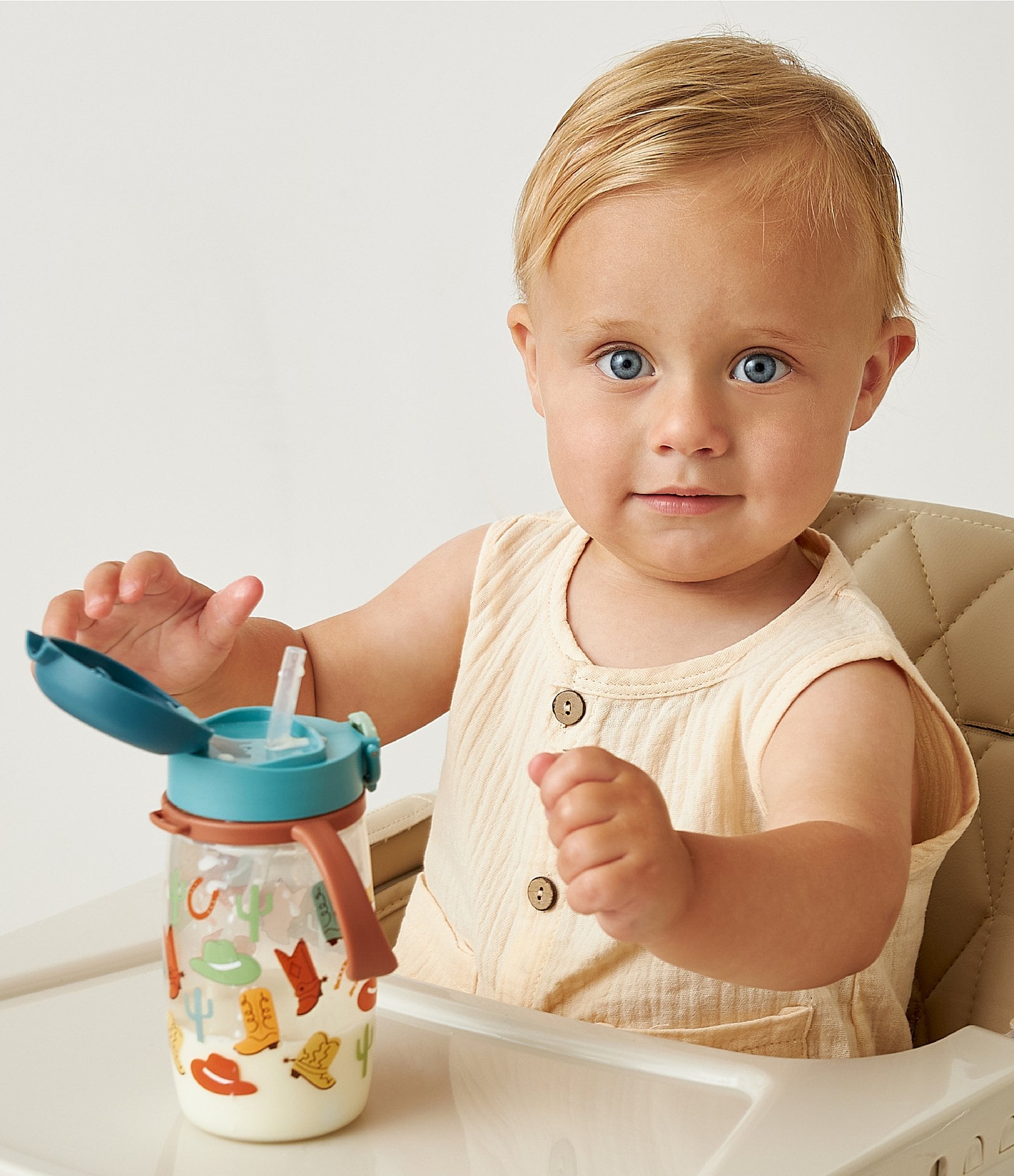 Itzy Ritzy Itzy Sips™ Western Straw Sippy Cup