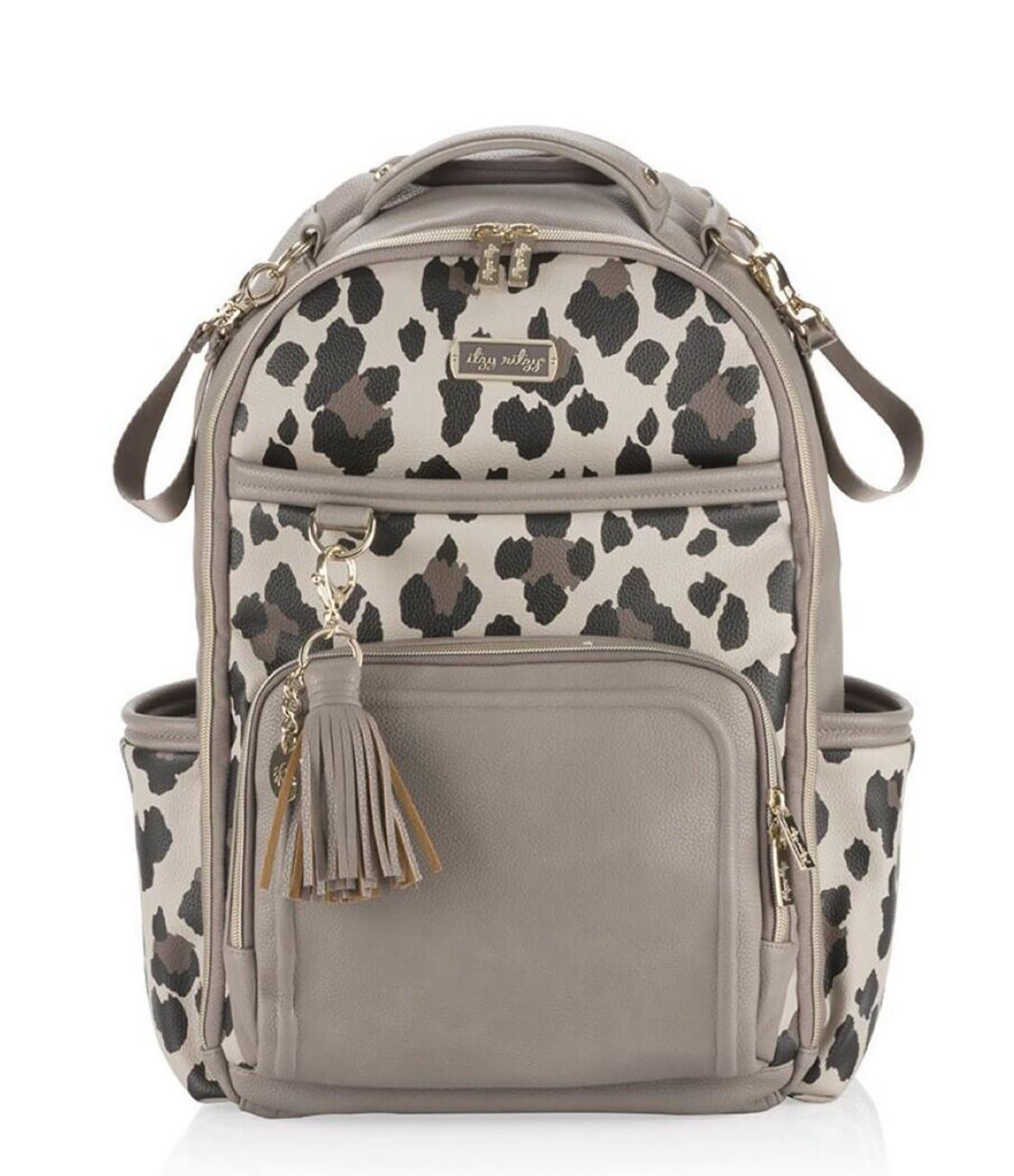 Itzy Ritzy Leopard Print Boss Plus Large Diaper Bag Backpack | Dillard's