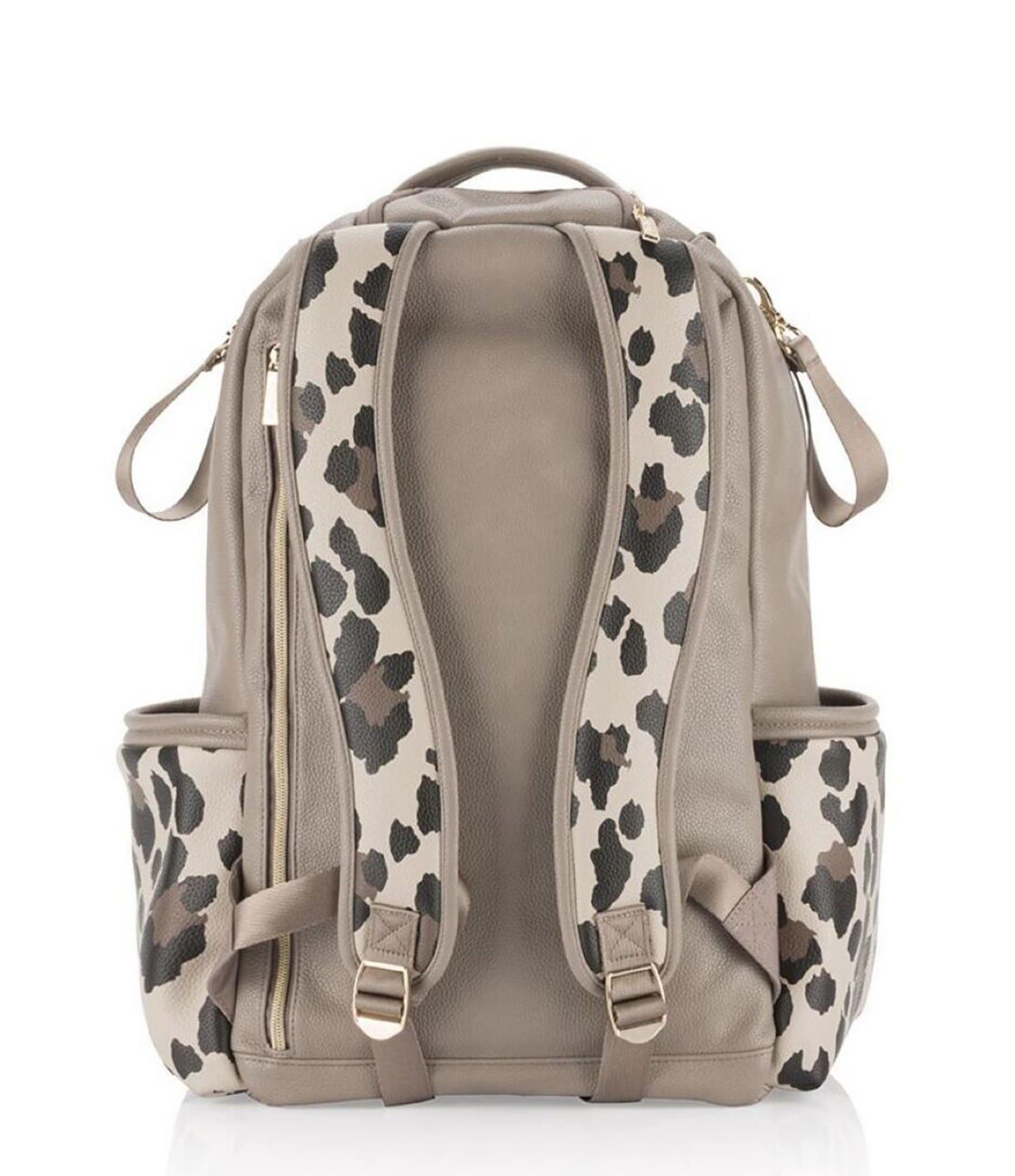 Itzy Ritzy Leopard Print Boss Plus Large Diaper Bag Backpack