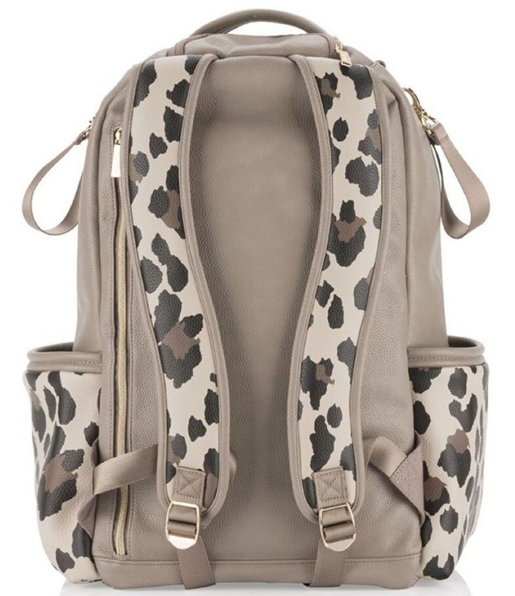 Itzy Ritzy Leopard Print Boss Plus Large Diaper Bag Backpack