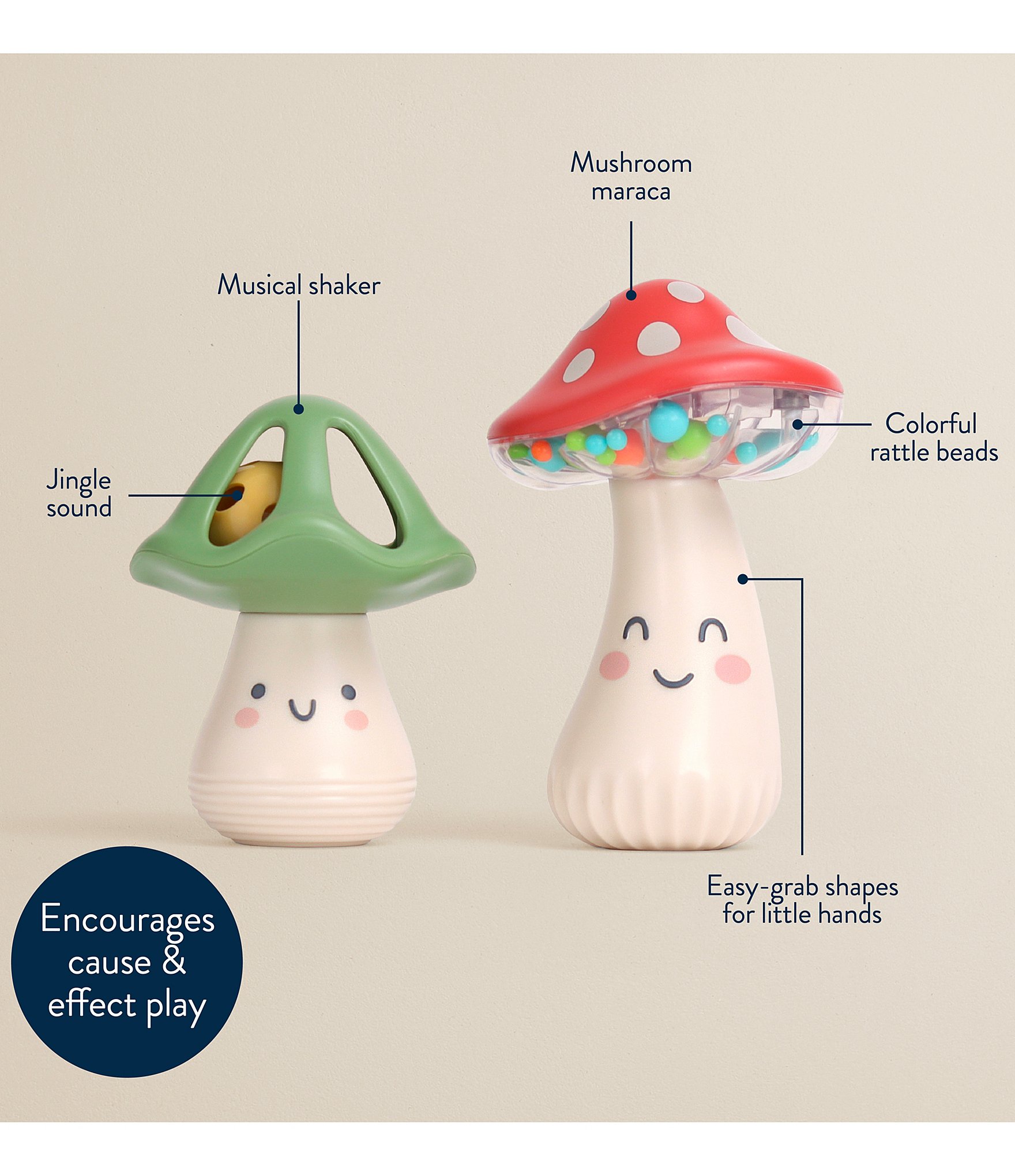 Itzy Ritzy Mini Maracas™ Musical Rattle Set