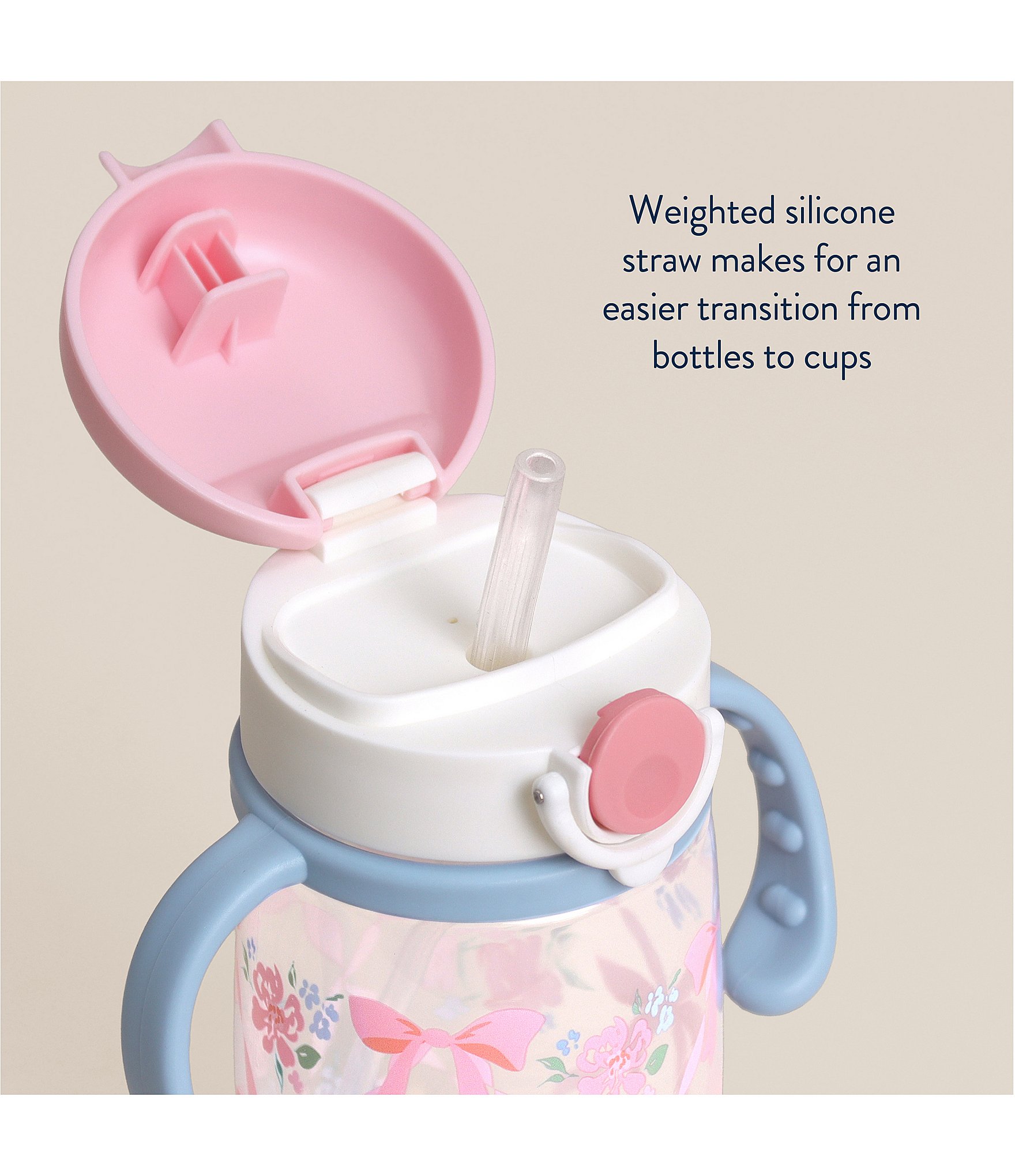 Itzy Ritzy Pretty Bows Sippy Cup