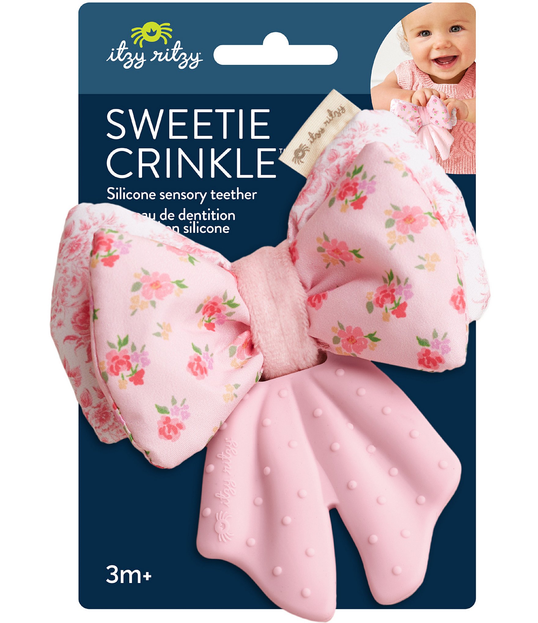 Itzy Ritzy Sweetie Crinkle™ Sensory Teether