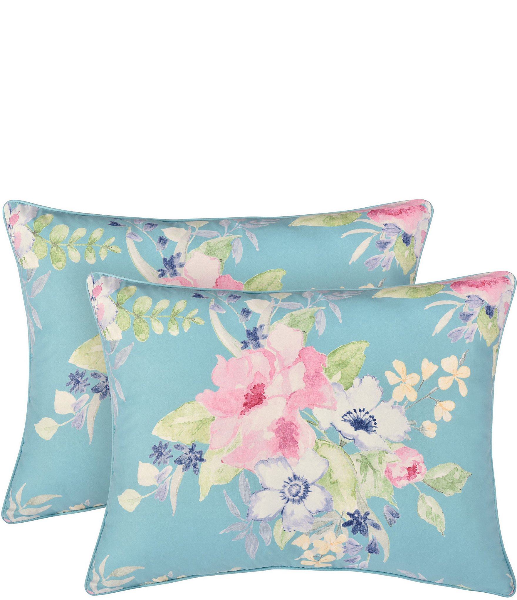 J by J. Queen New York Esme Oversized Floral Bouquet Print Comforter Mini Set