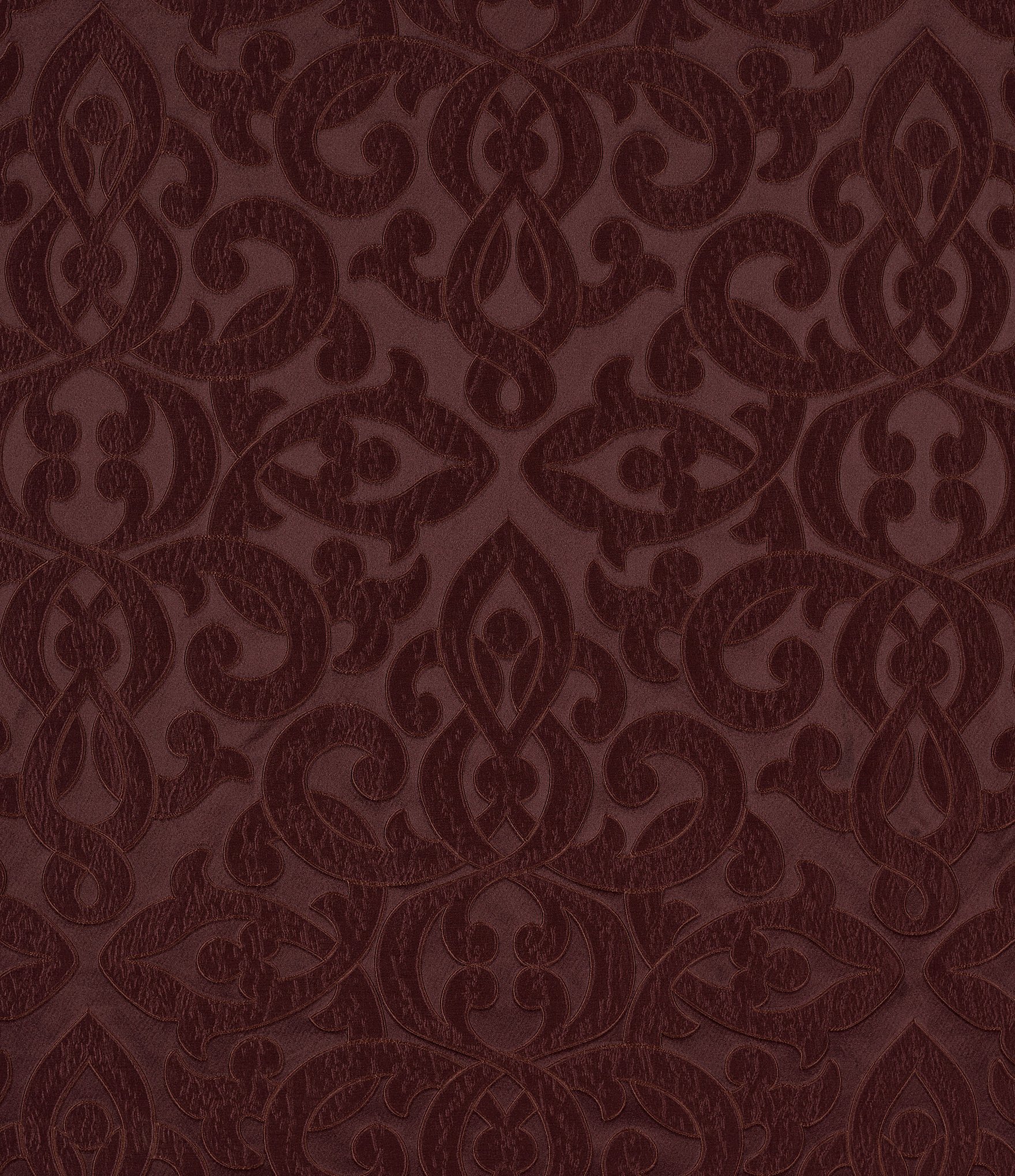 J. Queen New York La Boheme Scroll Damask Window Treatments