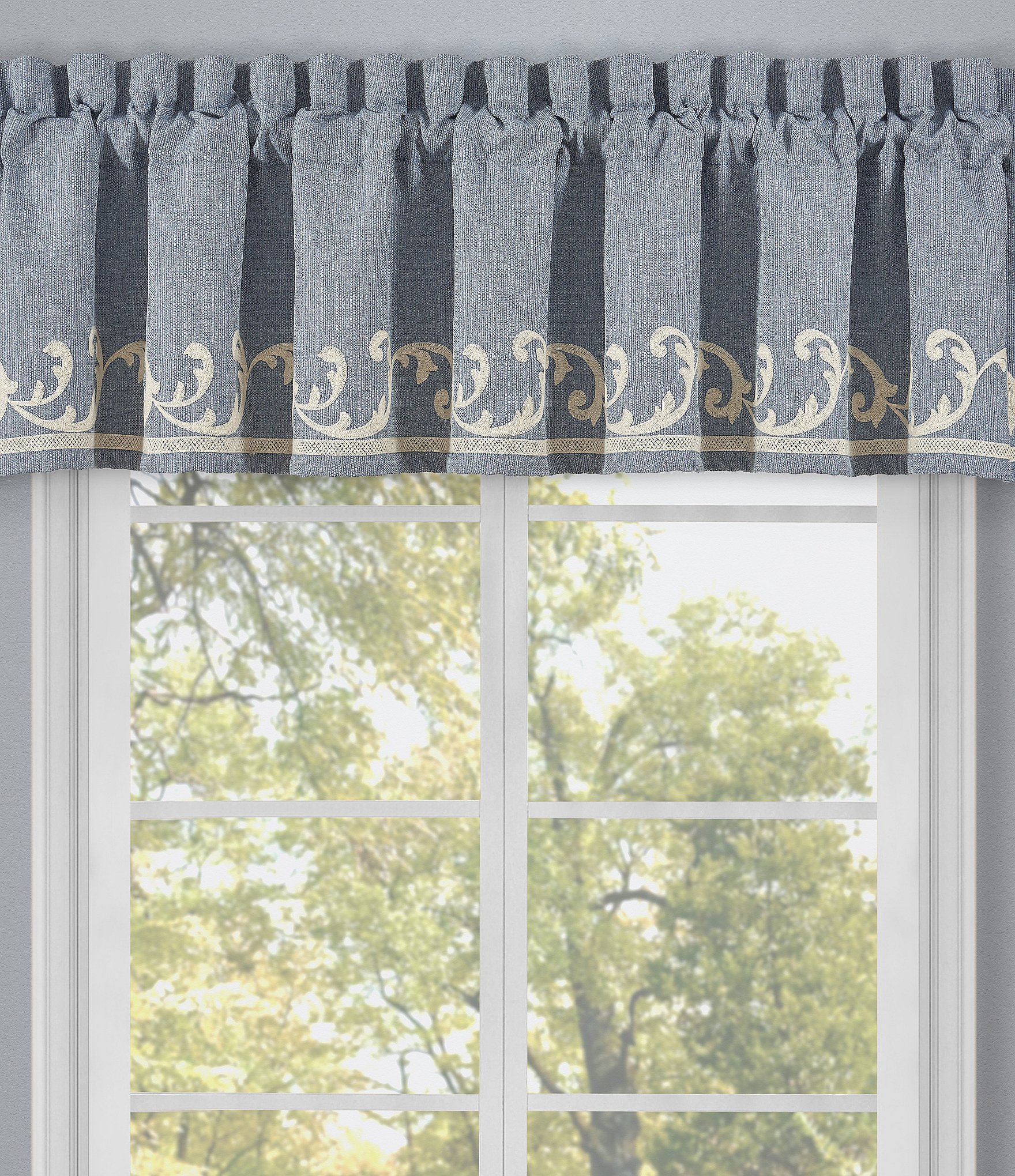 J. Queen New York Aurora Linen Textured Window Treatment