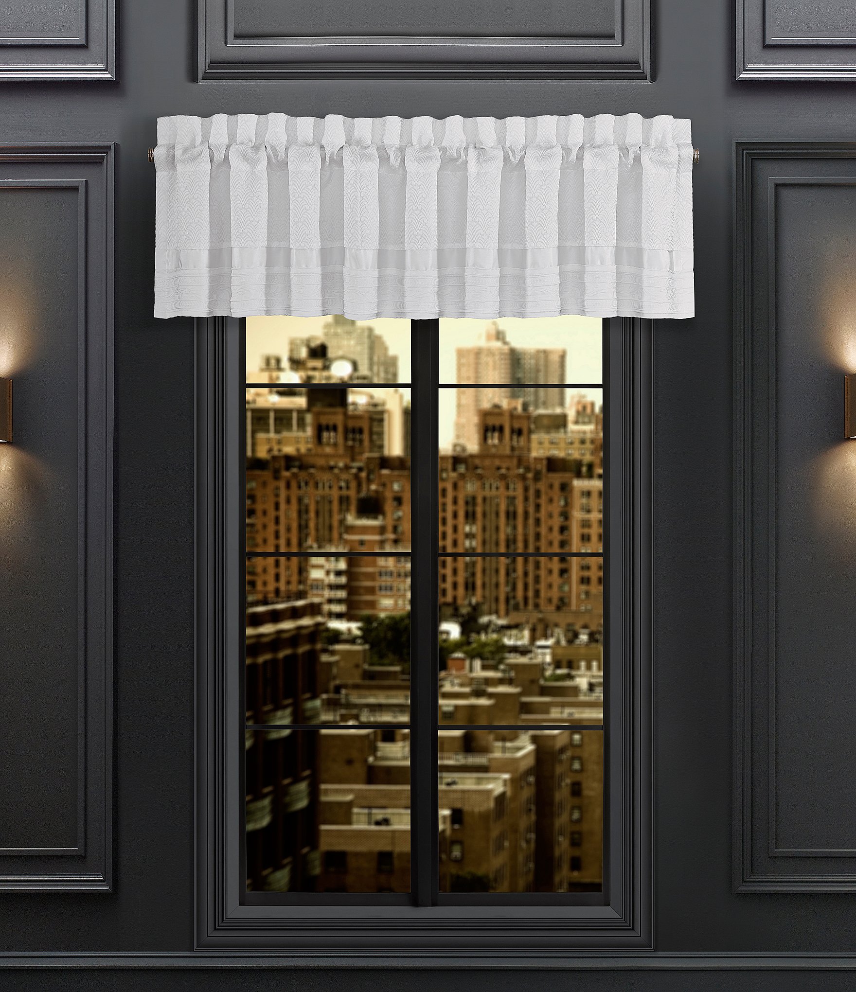 J. Queen New York Becco Jacquard Foulard Design Window Treatment